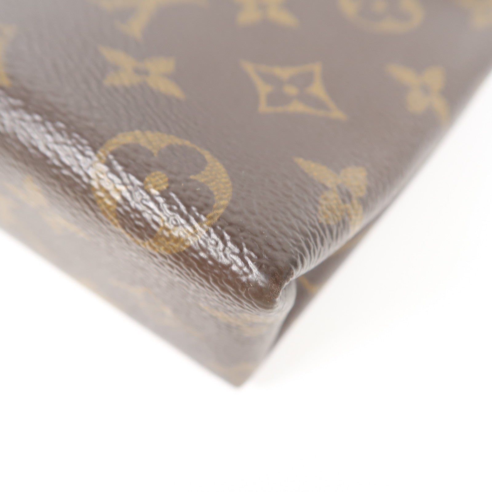 LOUIS VUITTON Monogram Locky BB金扣手挽肩背兩用袋啡色/黑色