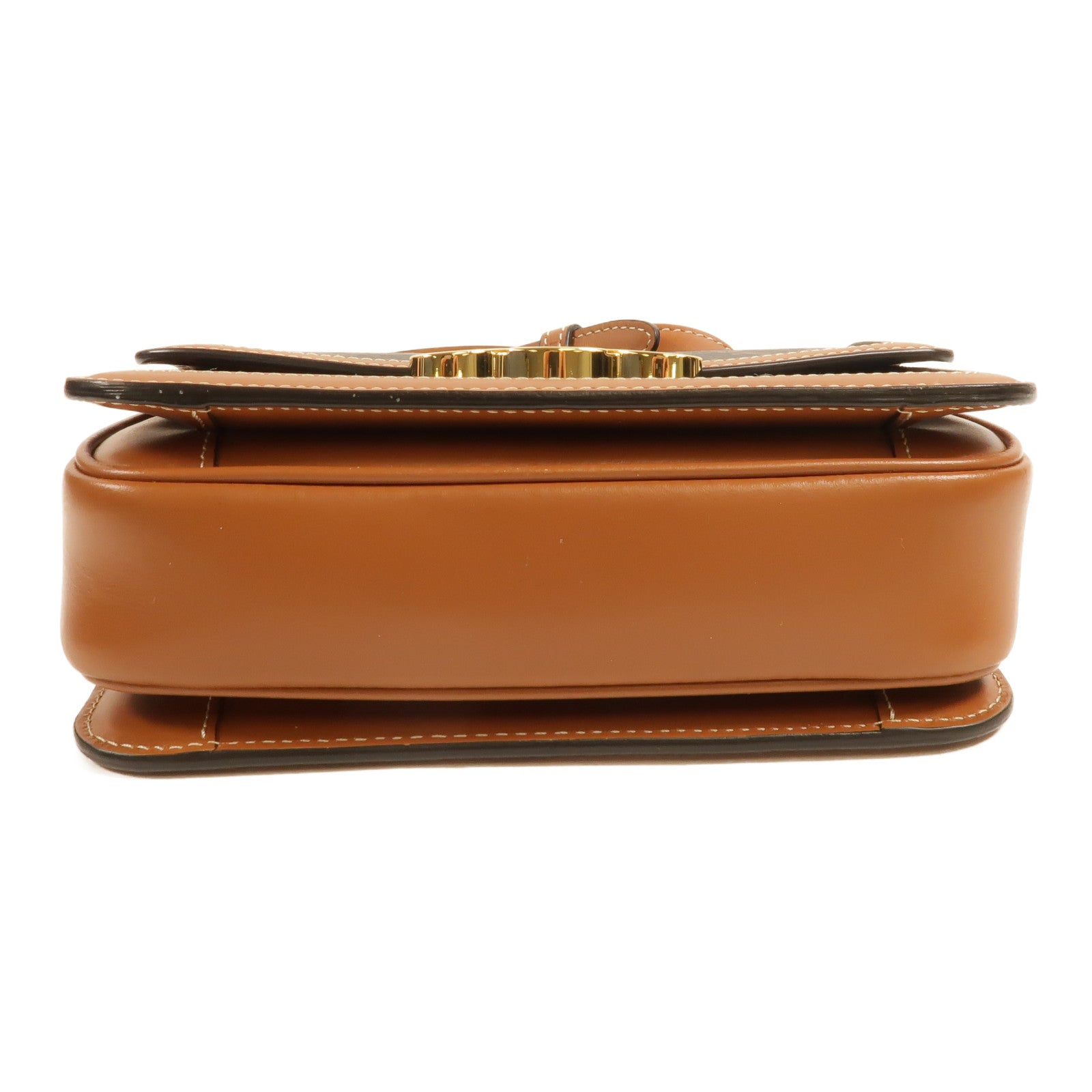 CELINE 塗層帆布Classique Triomphe Teen肩背袋