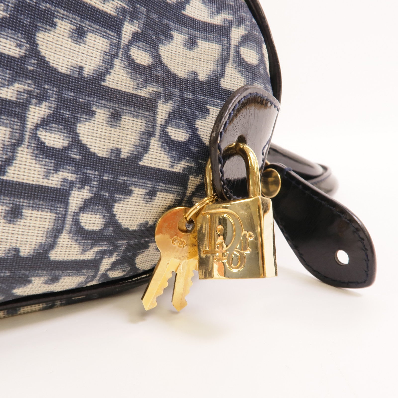 Dior 塗層帆布Vintage Boston Bag手挽袋