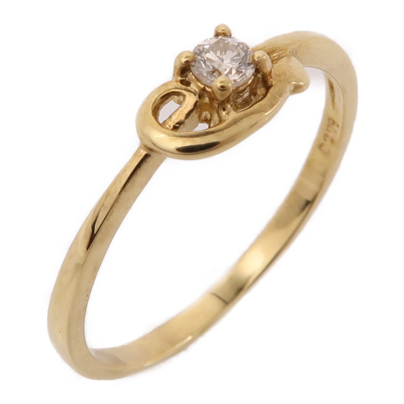 JEWELRY 18K黃金Diamond Ring鑽石戒指US#7