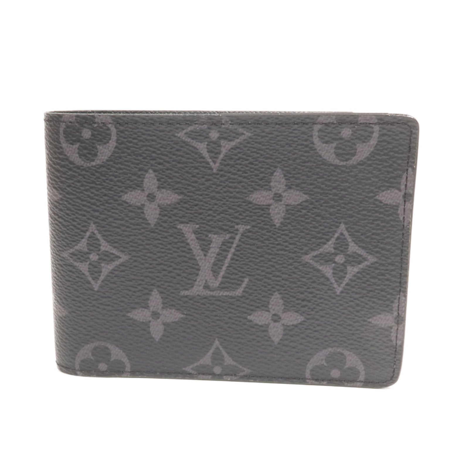 LOUIS VUITTON Monogram Eclipse Multiple Wallet錢包