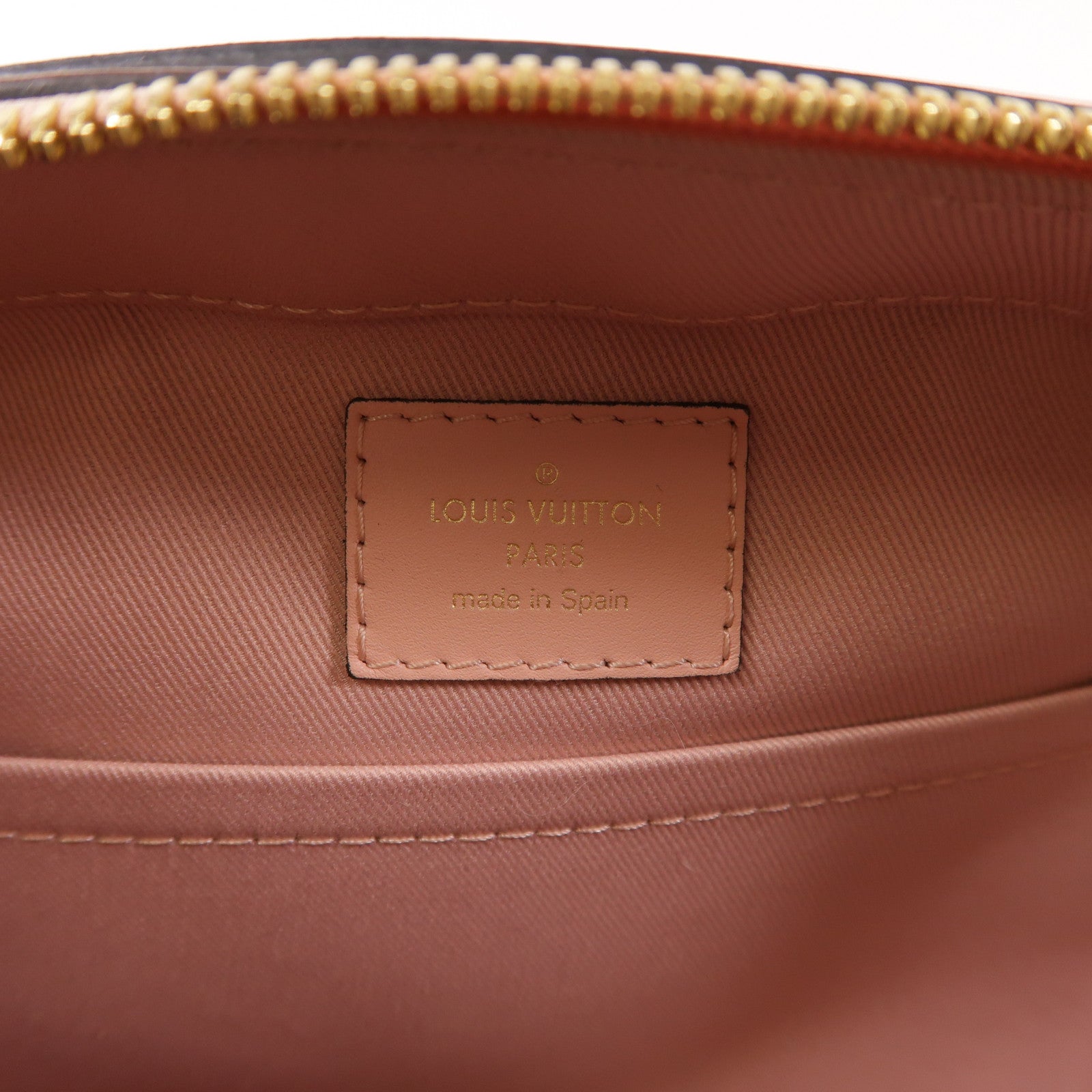 LOUIS VUITTON Monogram Saintonge金扣手挽肩背兩用袋