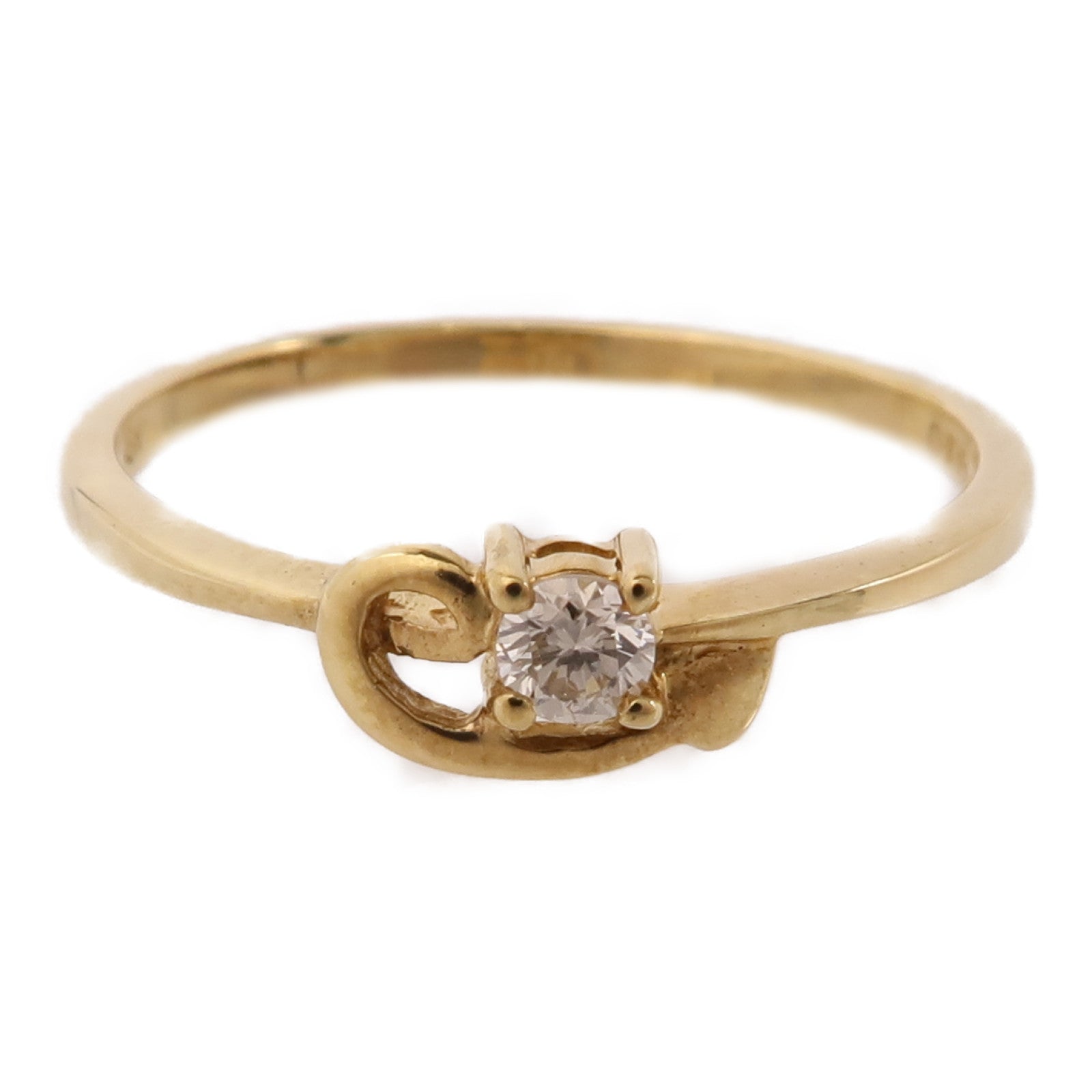 JEWELRY 18K黃金Diamond Ring鑽石戒指US#7