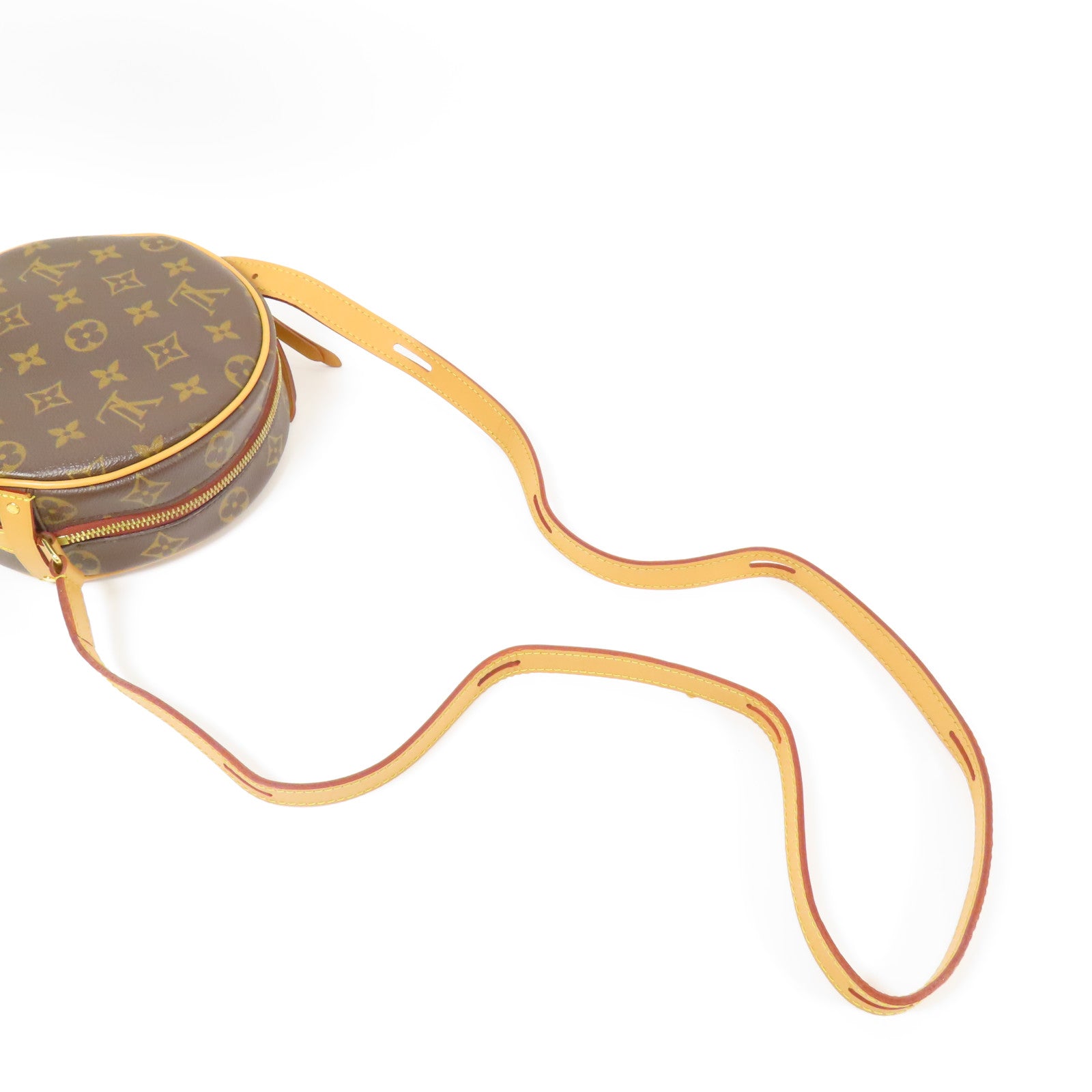 LOUIS VUITTON LV GHW Boite Chapeau Souple PM Shoulder Bag M45578 Monogram Brown