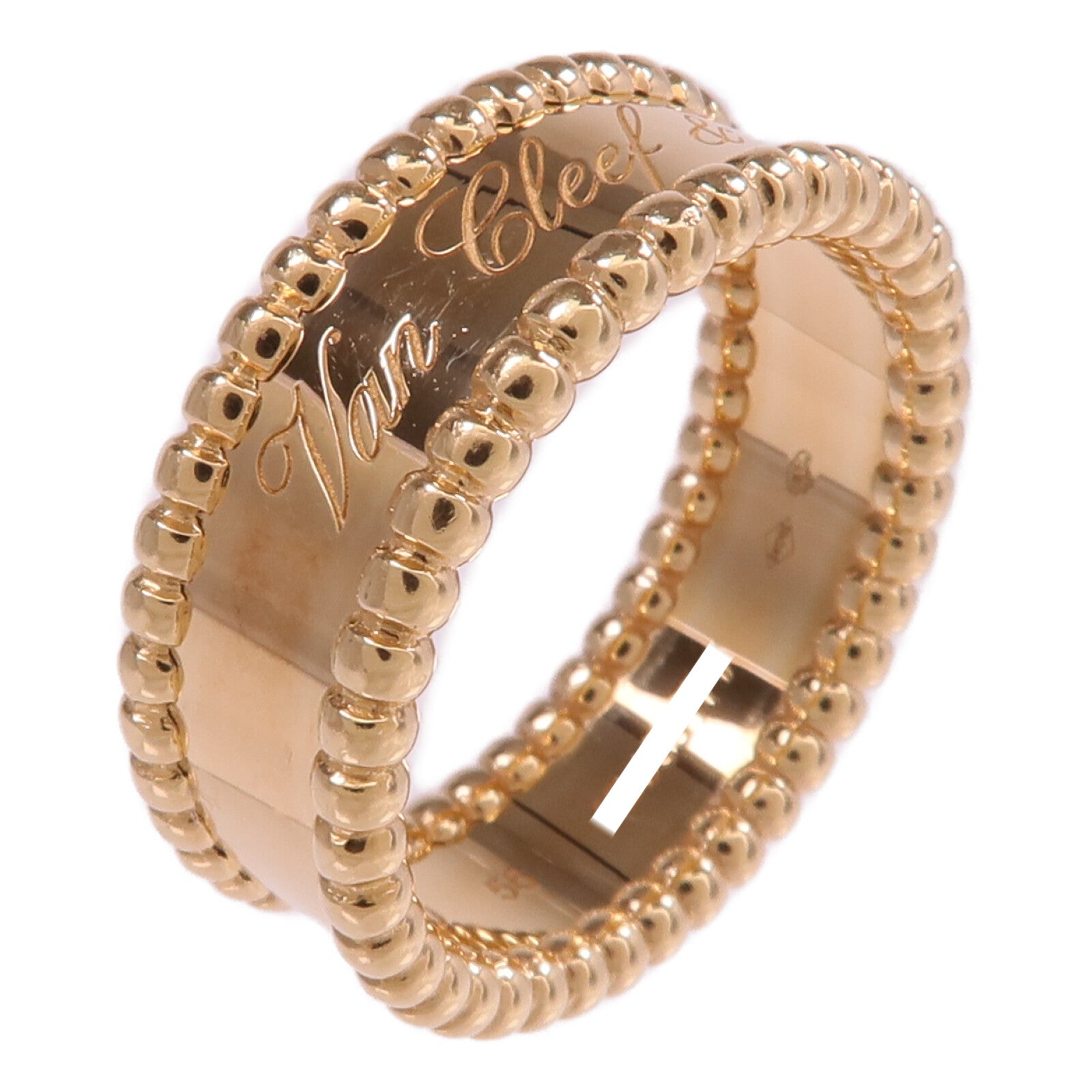 Van Cleef & Arpels 18K玫瑰金Perlee Signature戒指
