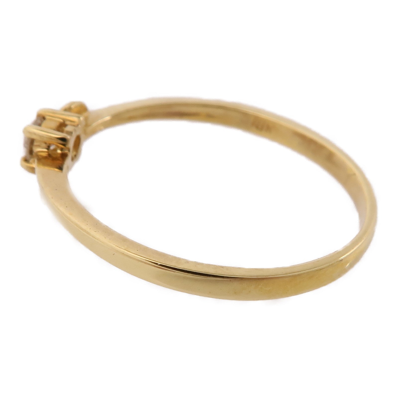 JEWELRY 18K黃金Diamond Ring鑽石戒指US#7