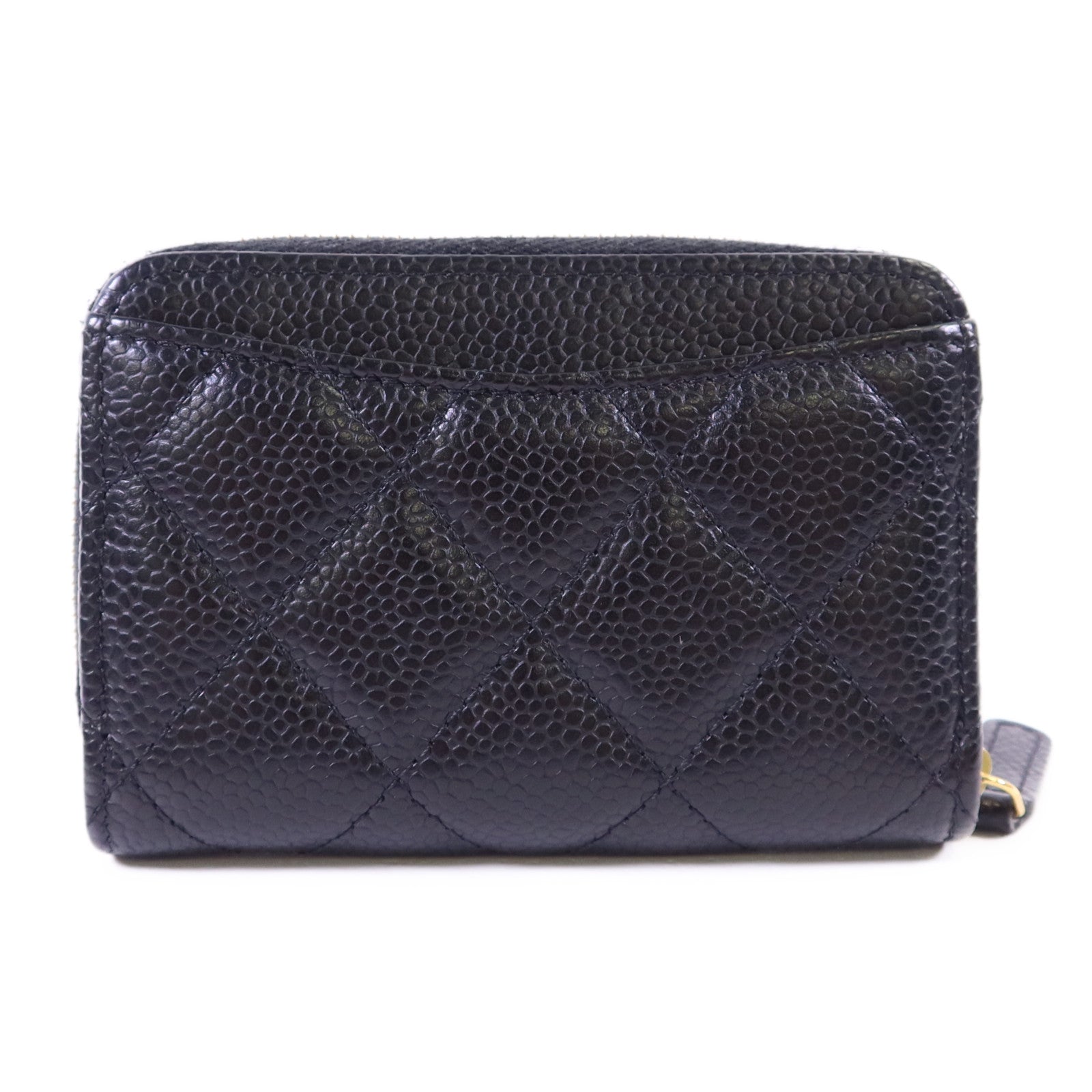 CHANEL 牛皮皮革Card Case金扣卡片套
