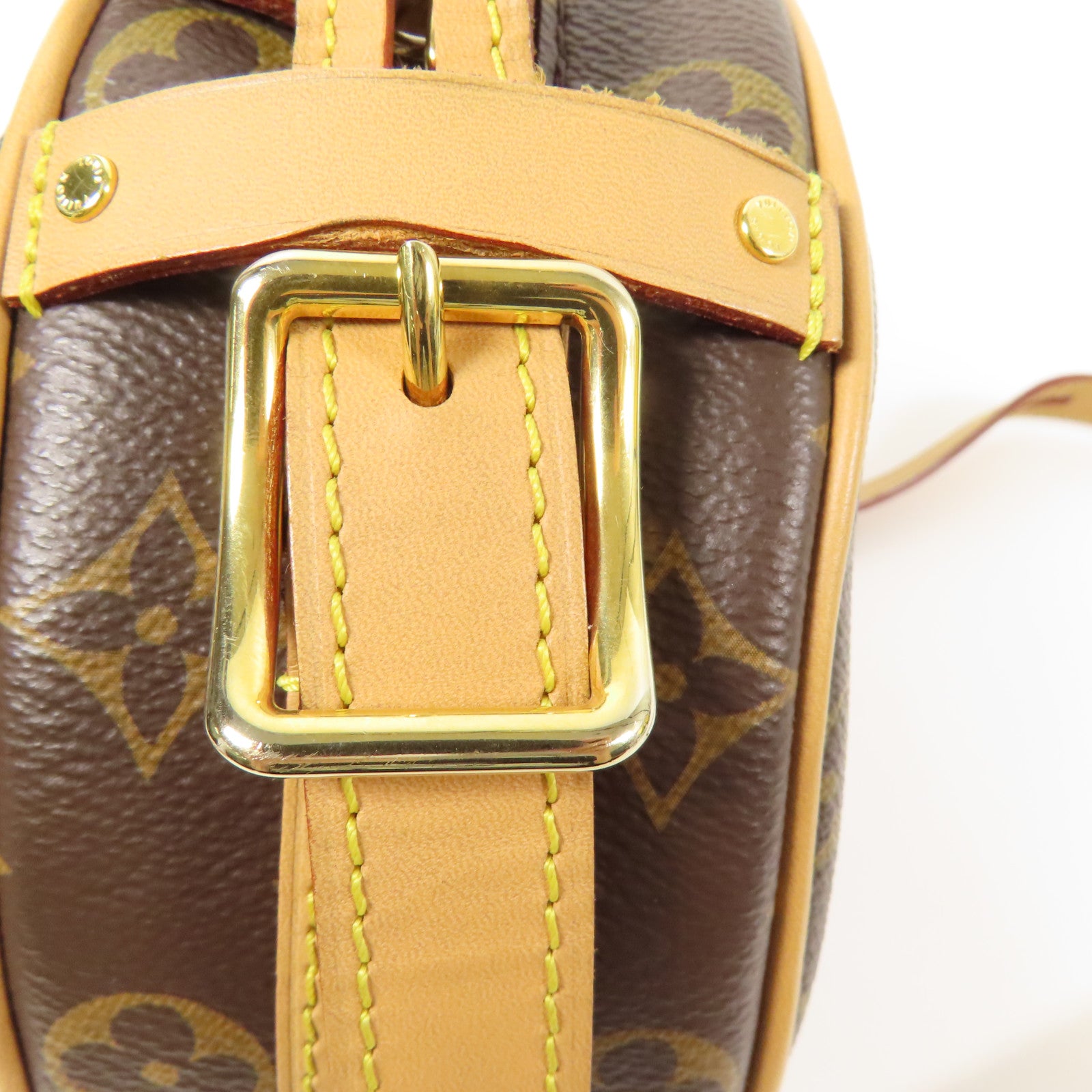 LOUIS VUITTON LV GHW Boite Chapeau Souple PM Shoulder Bag M45578 Monogram Brown