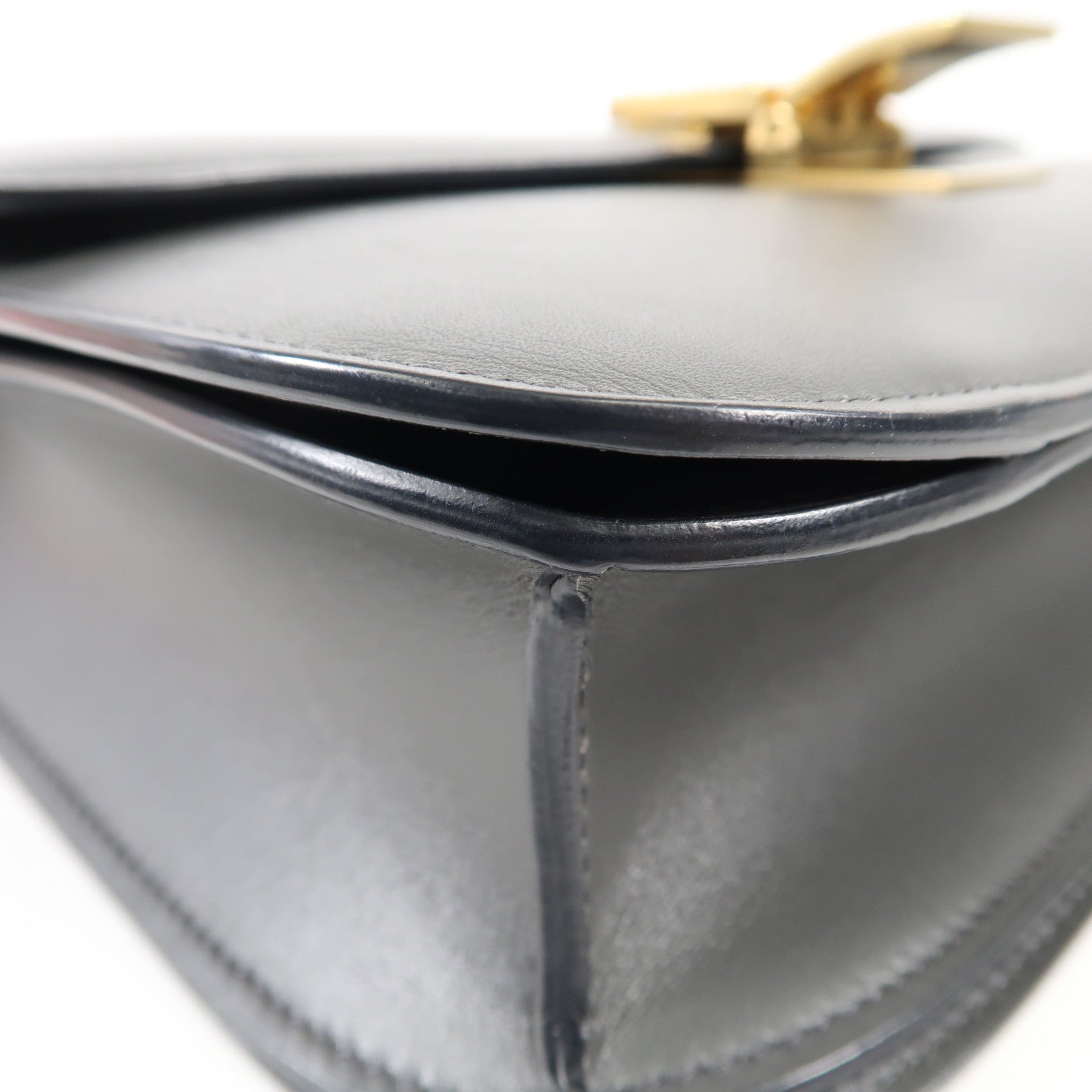 CELINE 牛皮皮革Classic Box金扣肩背袋