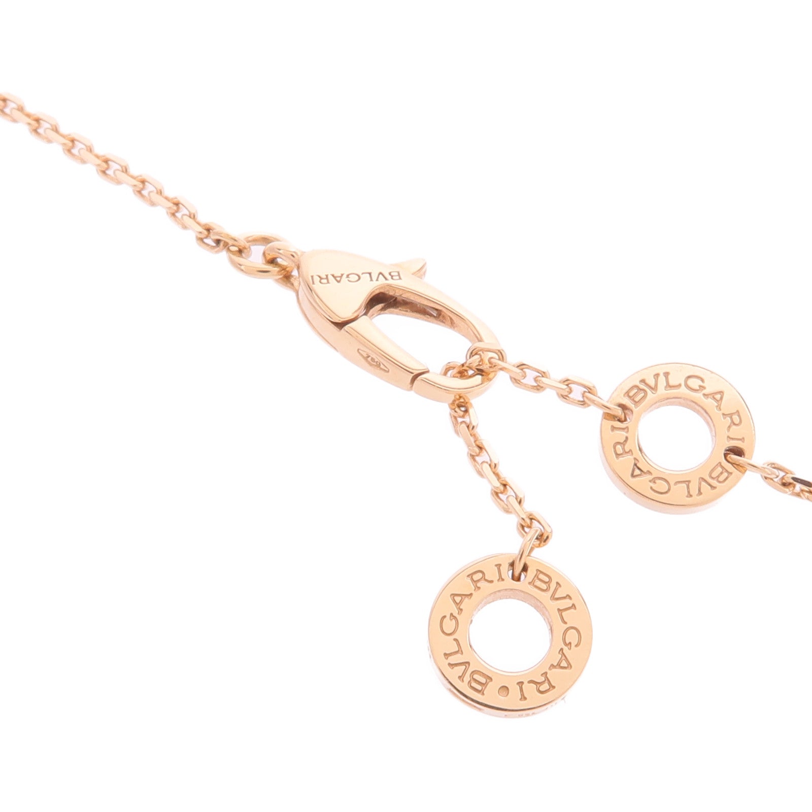BVLGARI 18K玫瑰金/珍珠母Divas Dream項鍊