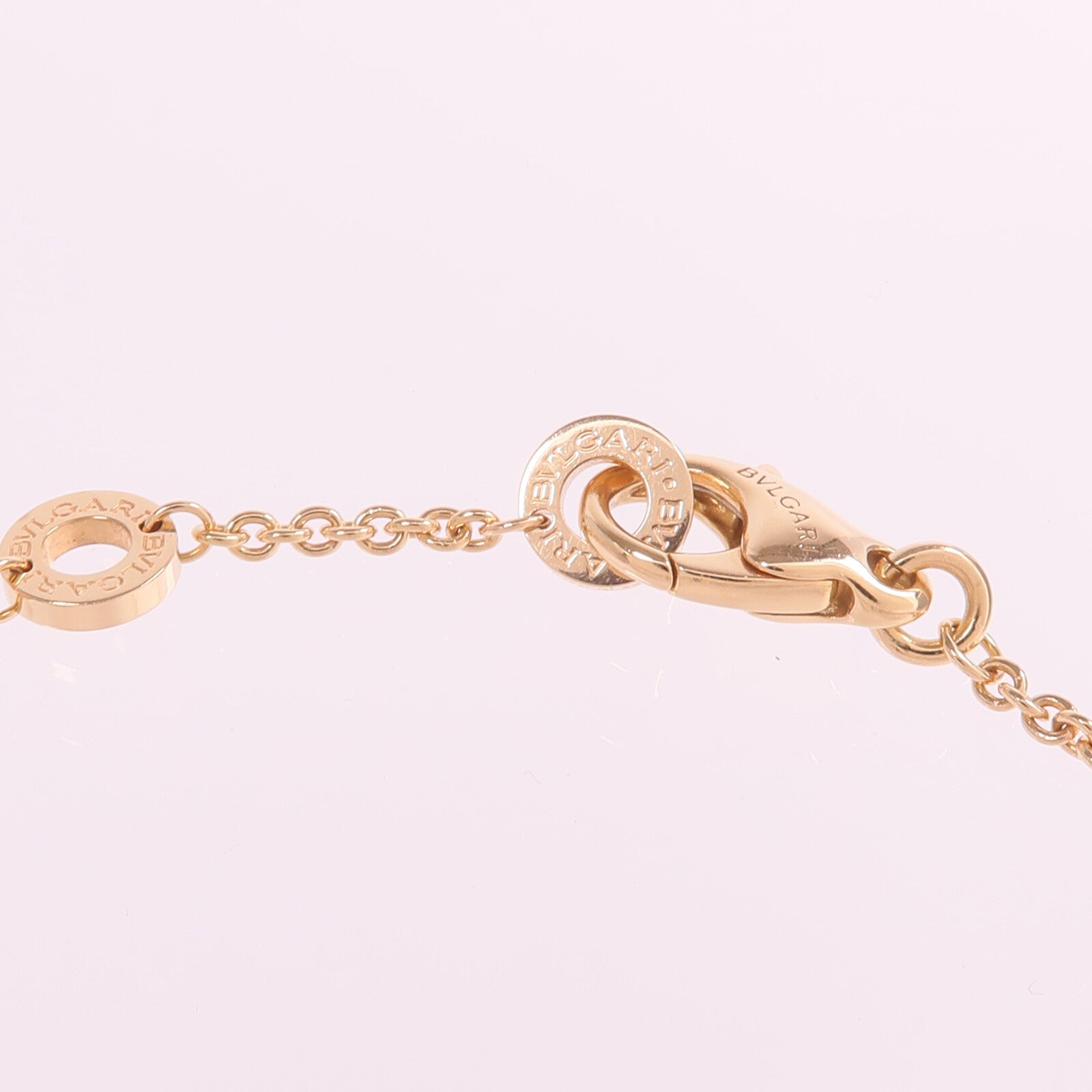 BVLGARI 18K玫瑰金/陶瓷B.zero1 Bracelet手鏈