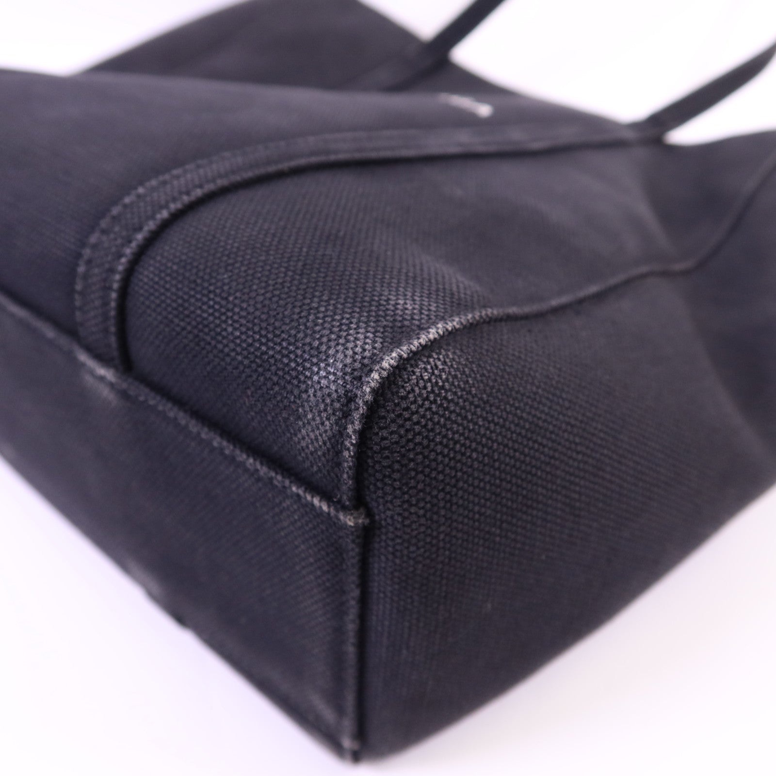 BALENCIAGA 帆布Everyday XS銀扣手挽肩背兩用袋