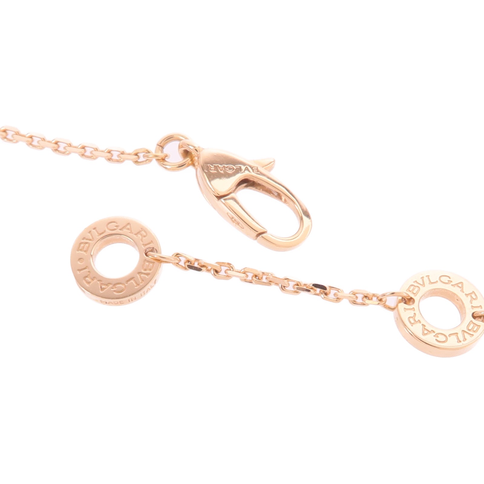 BVLGARI 18K玫瑰金/珍珠母Divas Dream項鍊