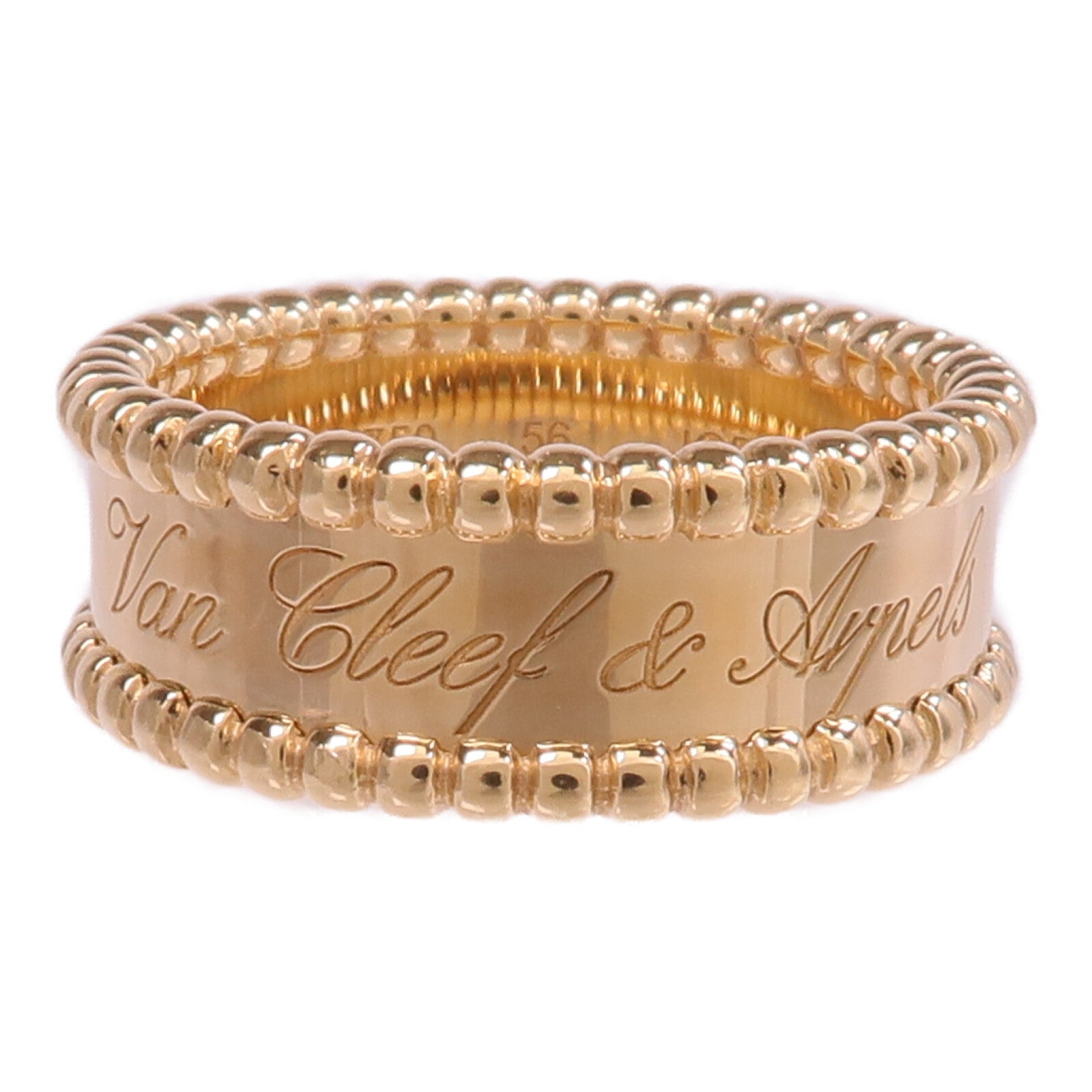 Van Cleef & Arpels 18K玫瑰金Perlee Signature戒指