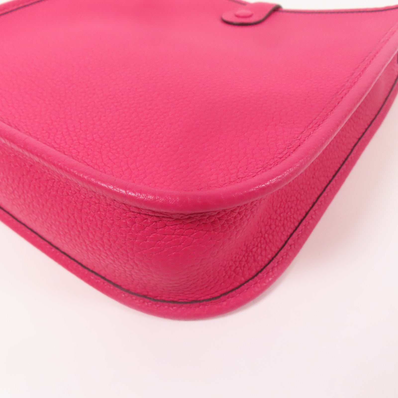 HERMES Clemence皮革Evelyne TPM銀扣肩背袋