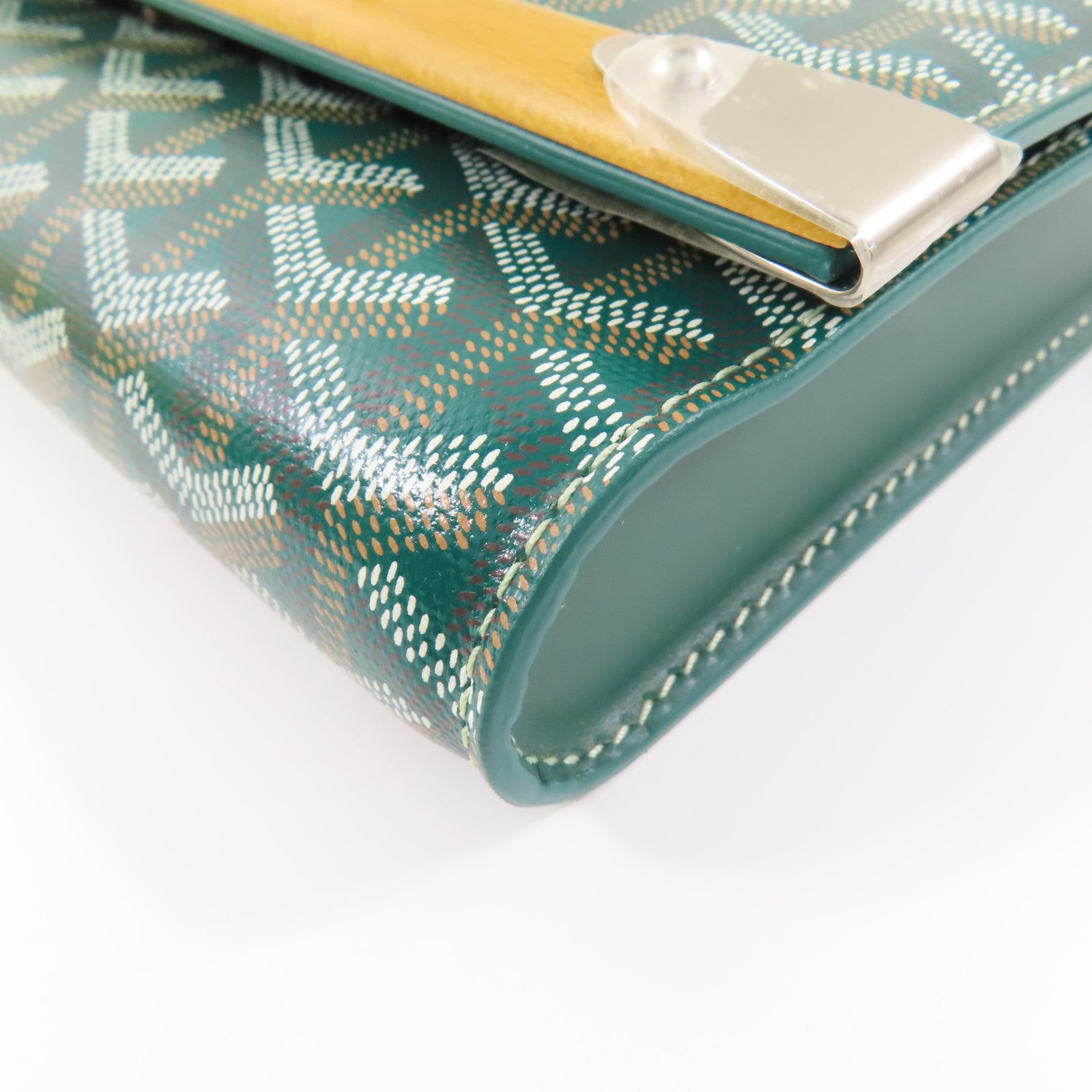 GOYARD 【激減優惠】塗層帆布Monte Carlo PM銀扣肩背袋