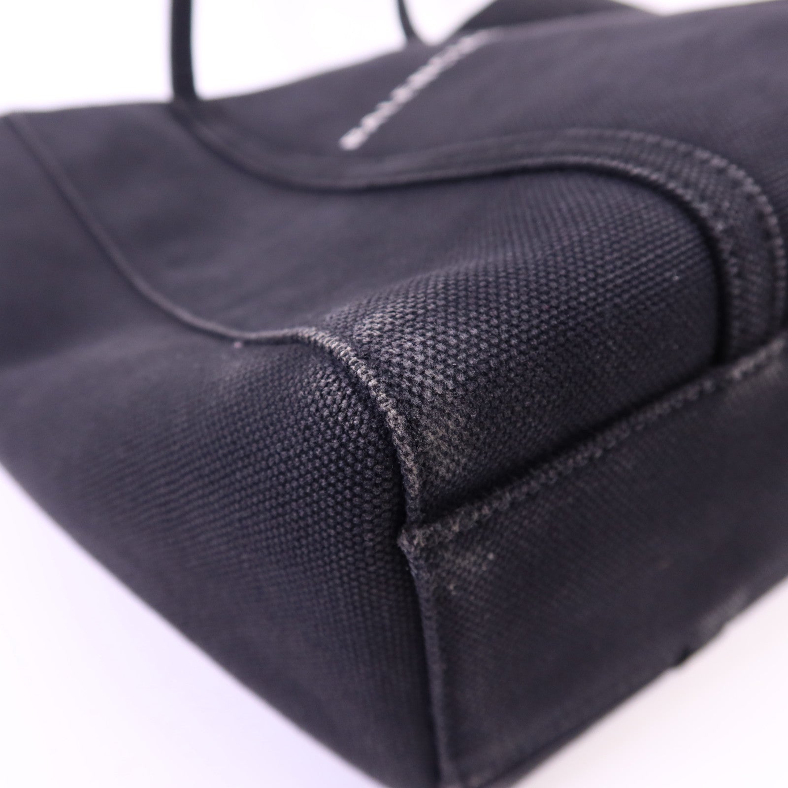 BALENCIAGA 帆布Everyday XS銀扣手挽肩背兩用袋