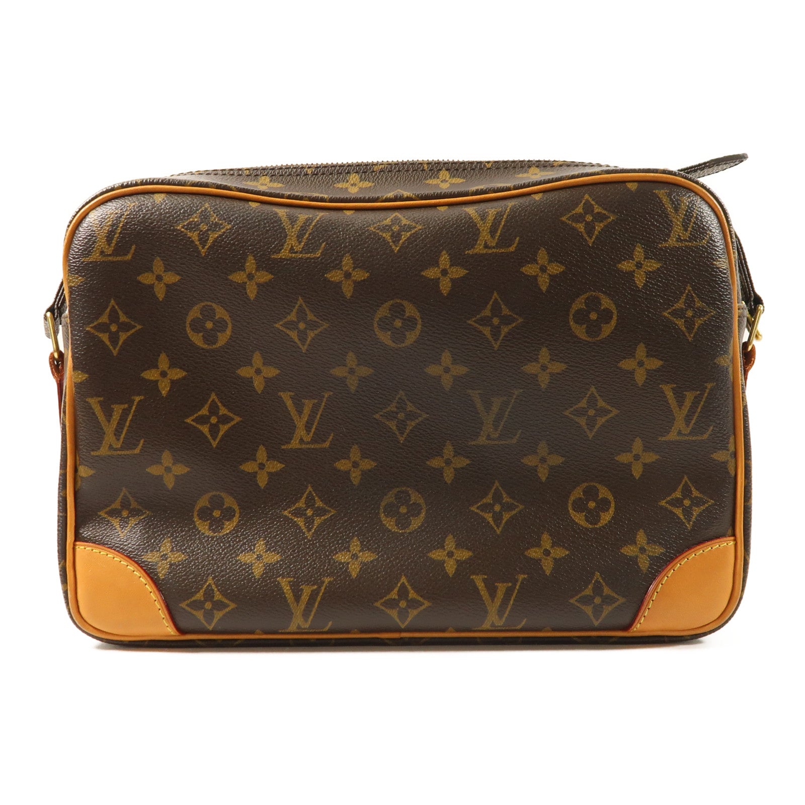 LOUIS VUITTON Monogram Nile金扣肩背袋