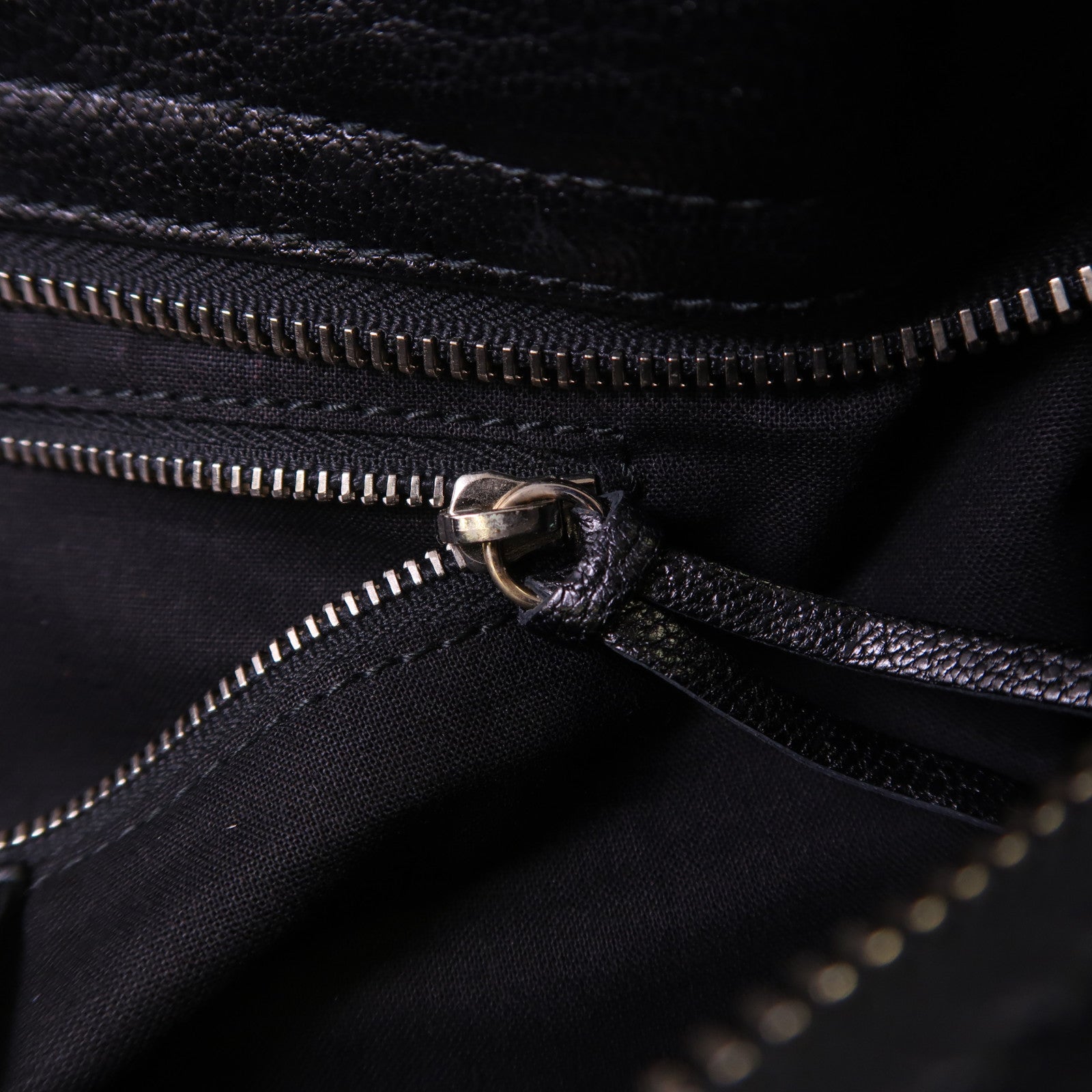 BALENCIAGA Chevre皮革City銀扣手挽肩背兩用袋