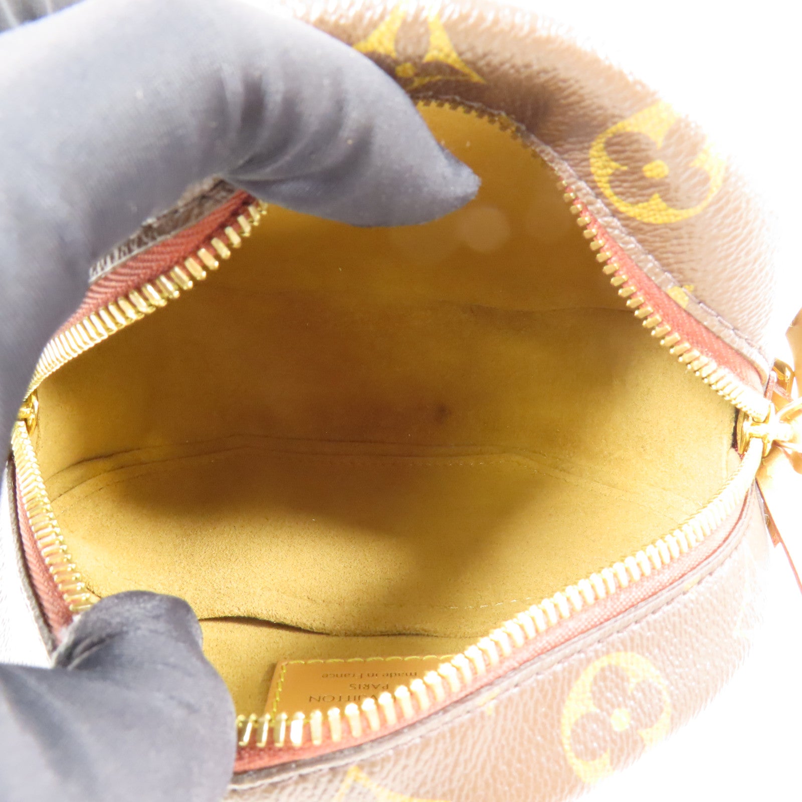 LOUIS VUITTON LV GHW Boite Chapeau Souple PM Shoulder Bag M45578 Monogram Brown