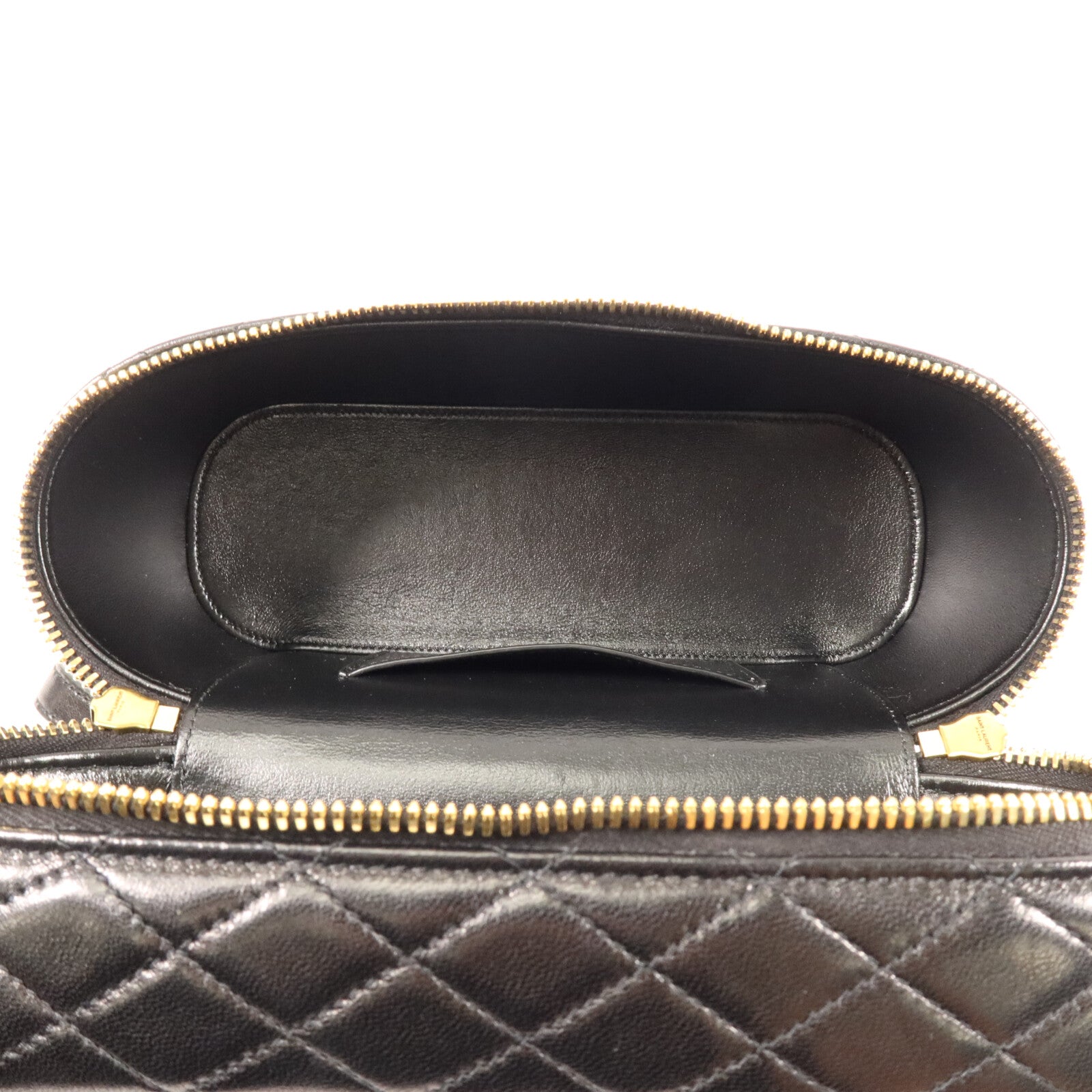 SAINT LAURENT 羊皮皮革Caby Vanity手挽肩背兩用袋