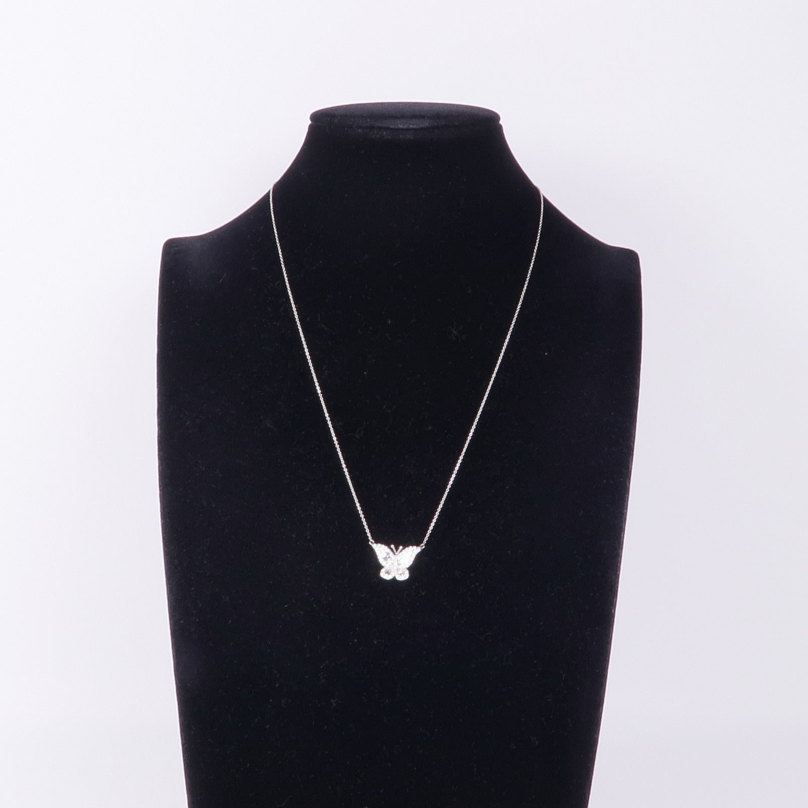 JEWELRY Diamond Necklace 18K White Gold