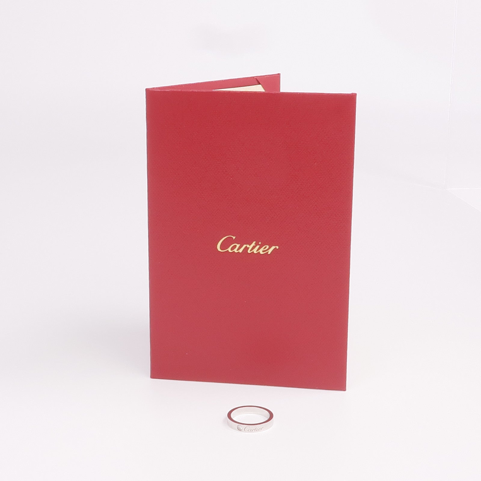 CARTIER 【激減優惠】PT950鉑金Love Wedding Ring鑽石戒指Cartier#47/US#4