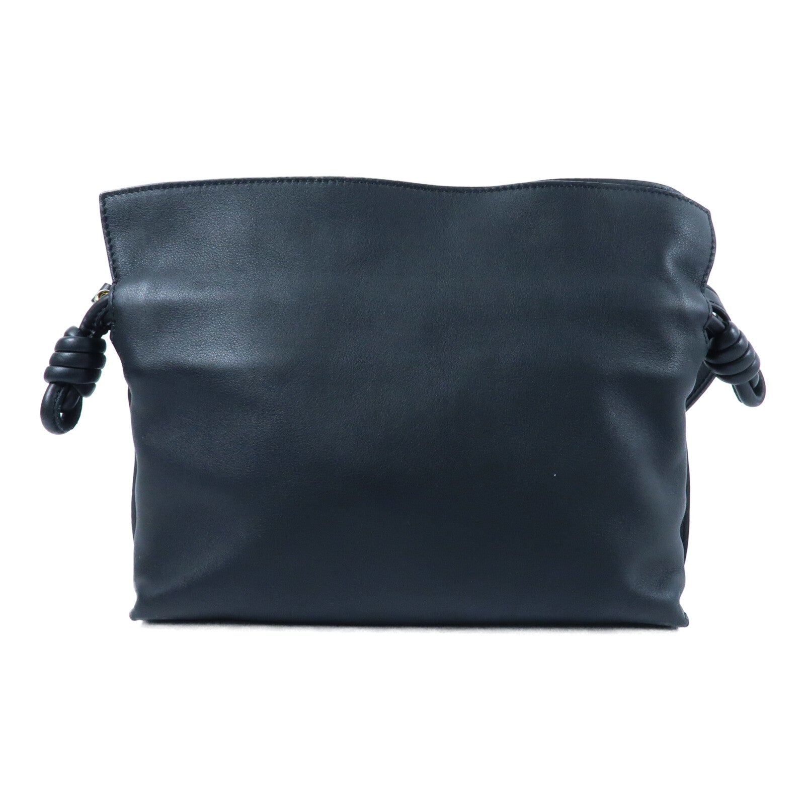 LOEWE 牛皮皮革Mini Flamenco Clutch金扣肩背袋