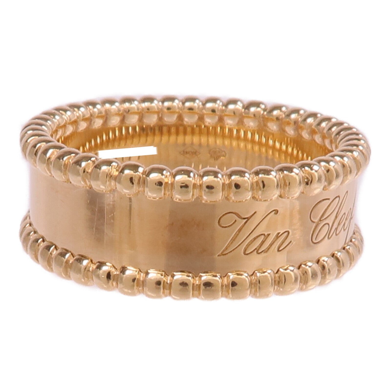 Van Cleef & Arpels 18K玫瑰金Perlee Signature戒指