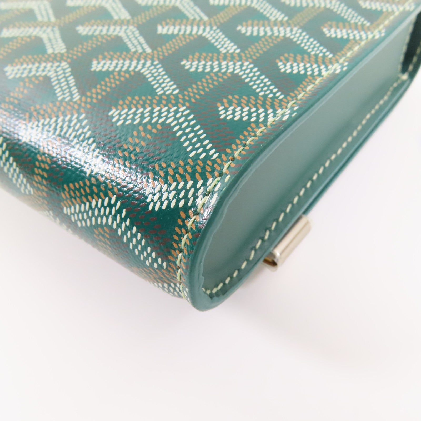 GOYARD 【激減優惠】塗層帆布Monte Carlo PM銀扣肩背袋