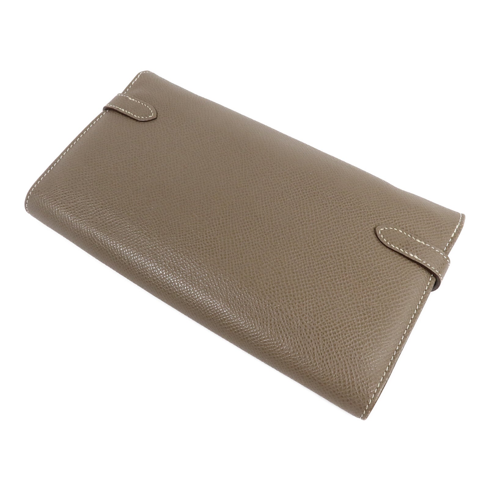 HERMES Epsom皮革Kelly Wallet長錢包