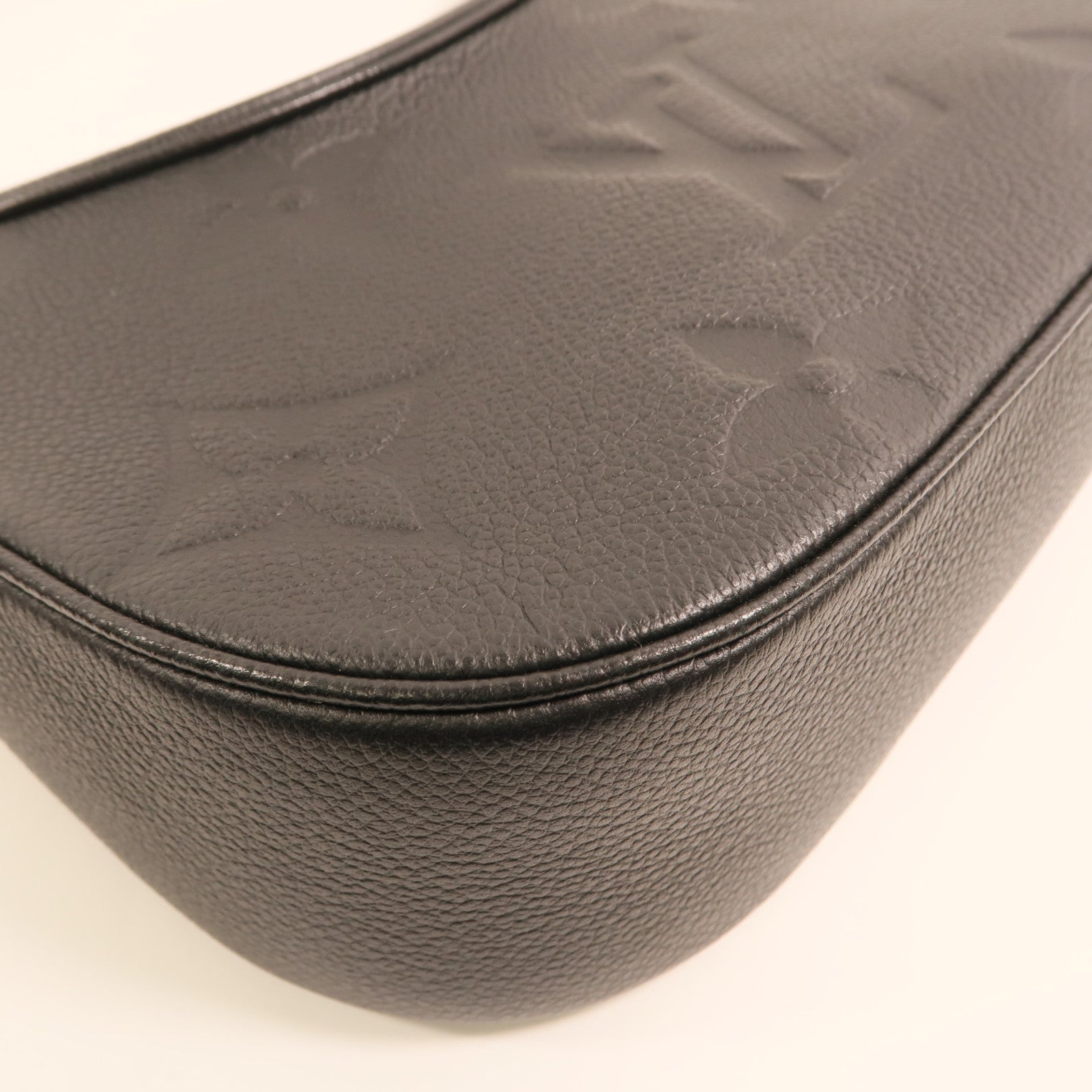 LOUIS VUITTON Monogram Empreinte Bagatelle金扣手挽肩背兩用袋