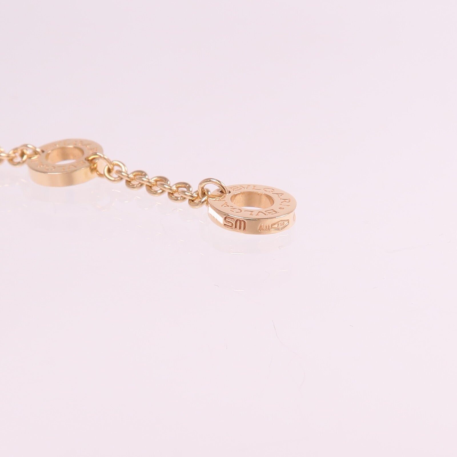 BVLGARI 18K玫瑰金/陶瓷B.zero1 Bracelet手鏈