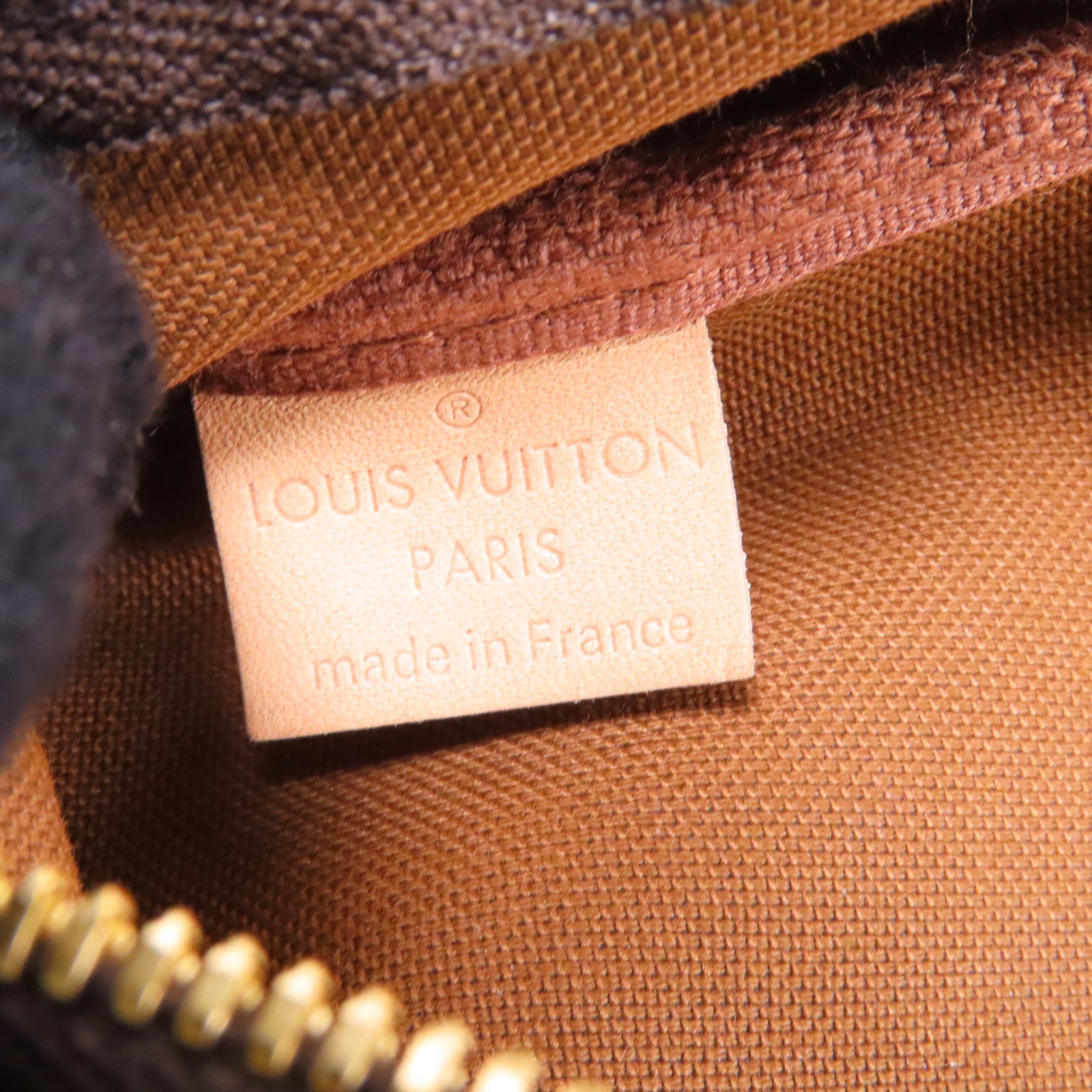 LOUIS VUITTON Monogram Multi Pochette Accessoires Shoulder Bag金扣肩背袋啡色/綠色