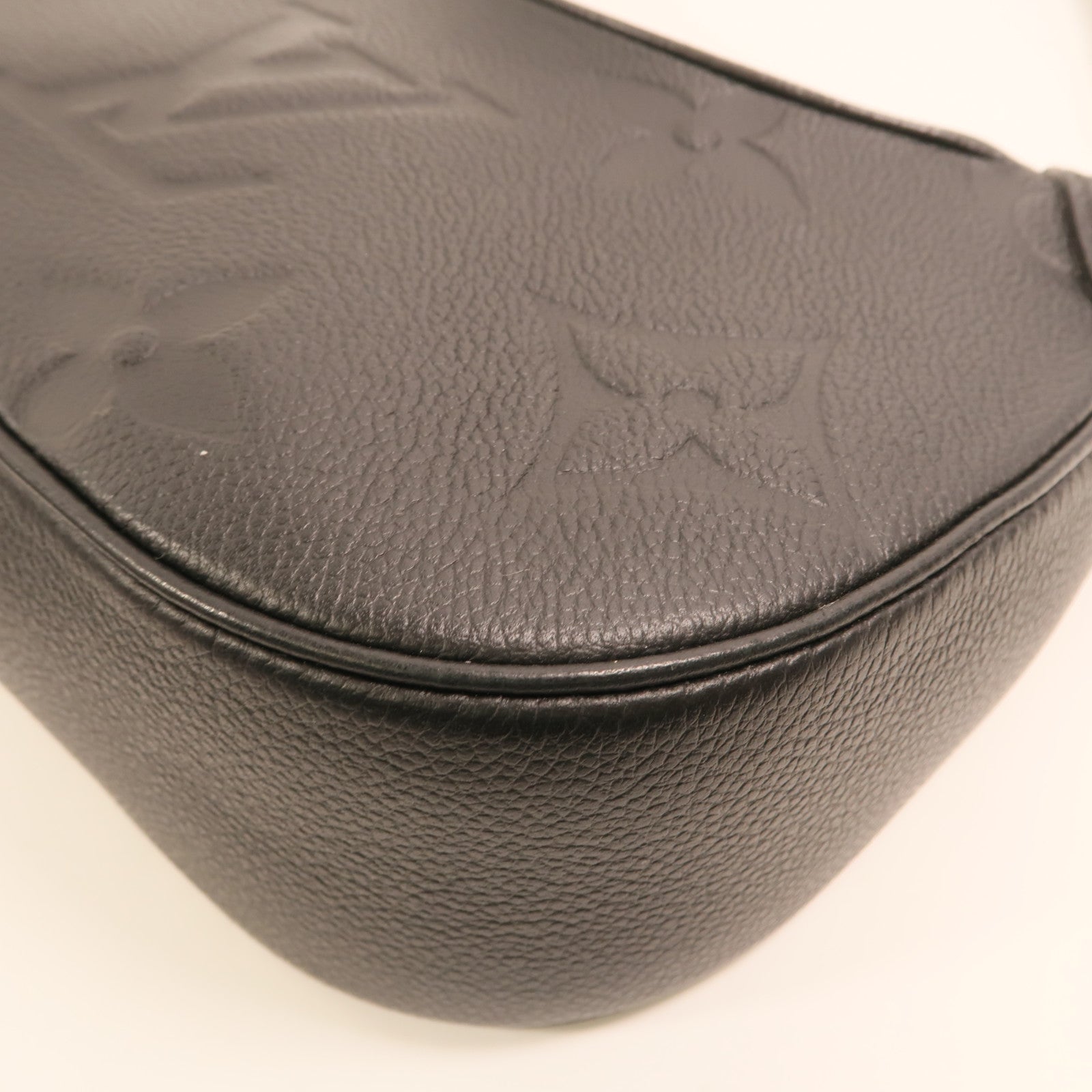 LOUIS VUITTON Monogram Empreinte Bagatelle金扣手挽肩背兩用袋