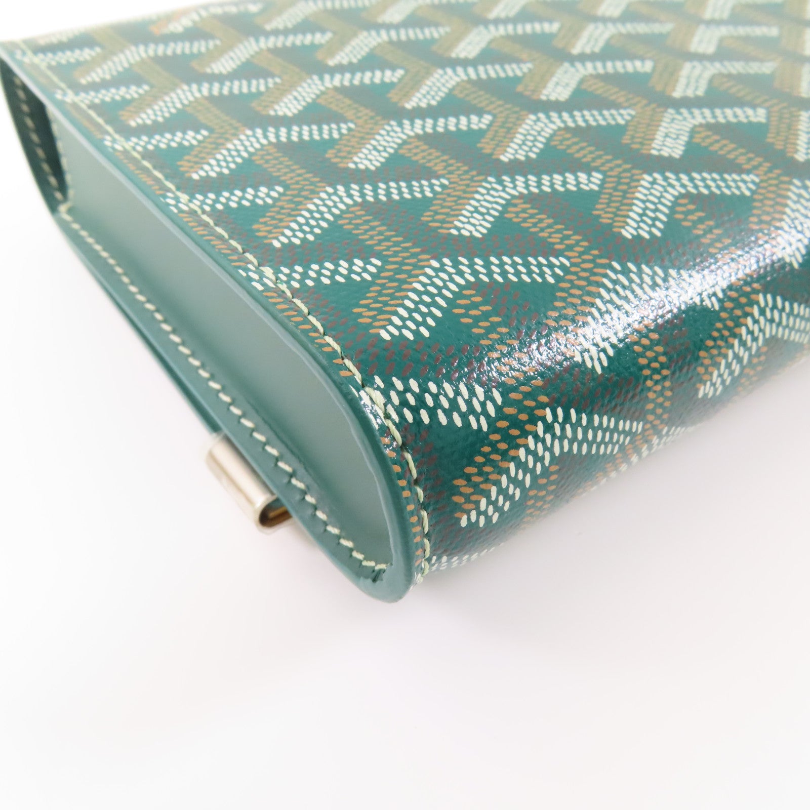 GOYARD 【激減優惠】塗層帆布Monte Carlo PM銀扣肩背袋