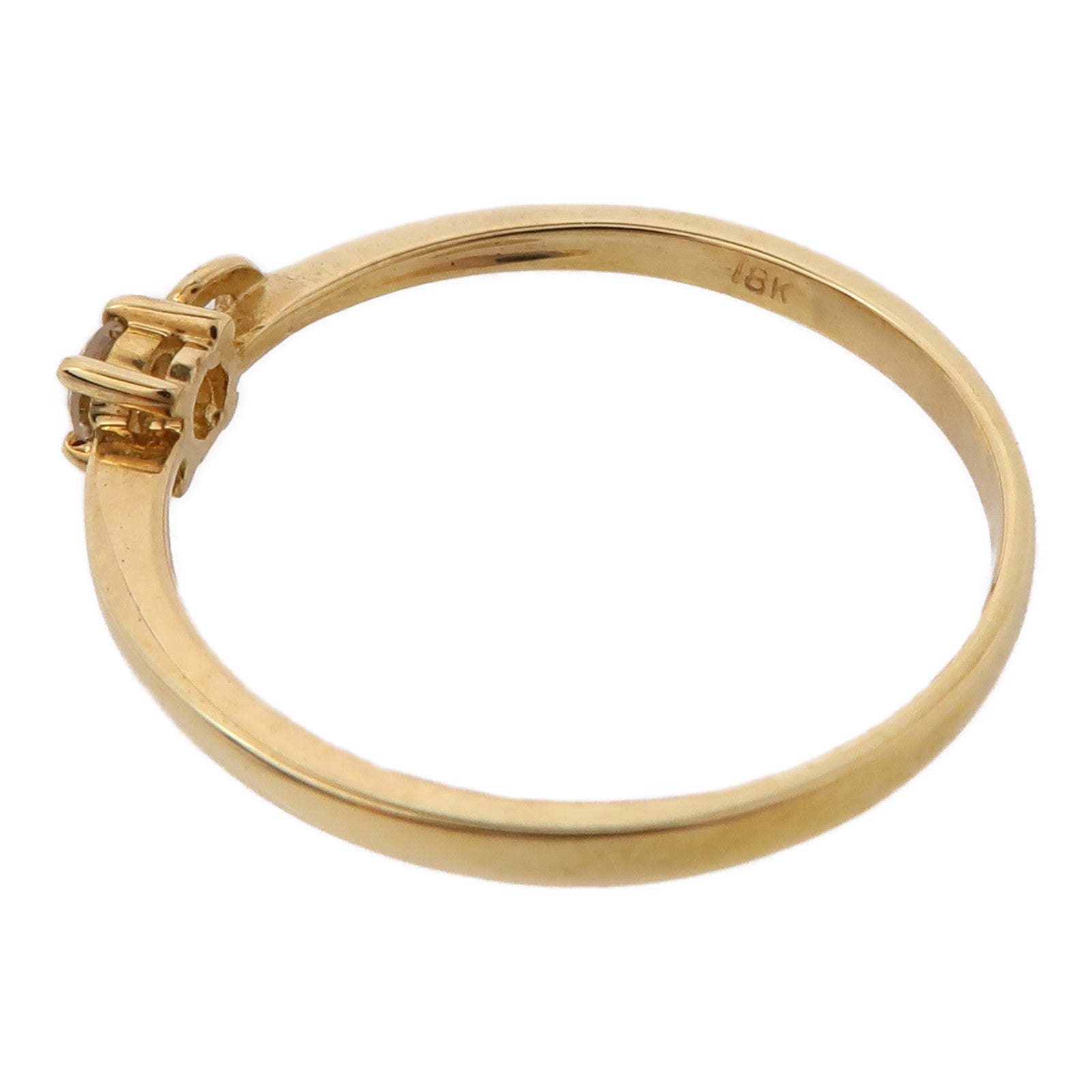 JEWELRY 18K黃金Diamond Ring鑽石戒指US#7