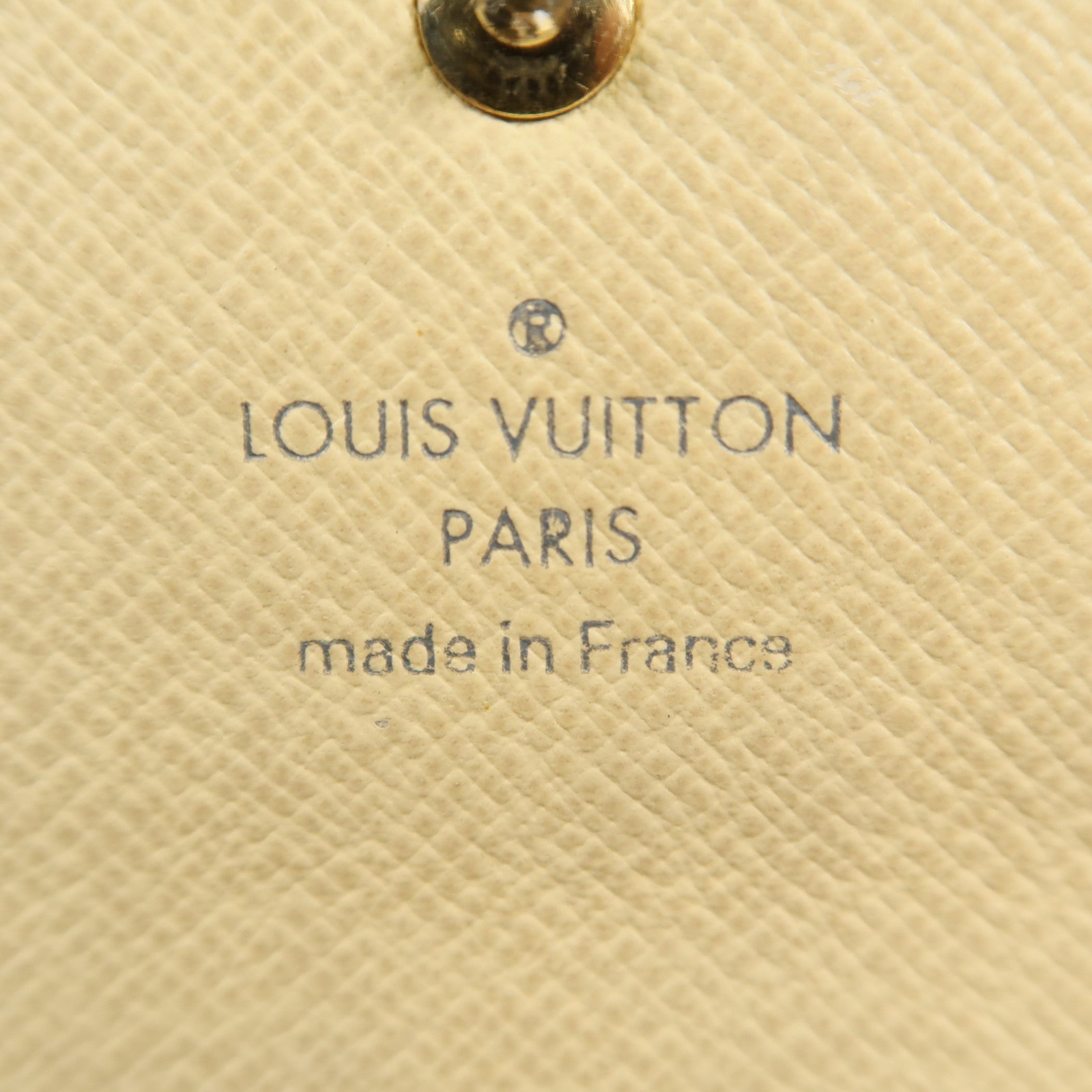 LOUIS VUITTON Damier Azur Portefeuille International金扣長錢包