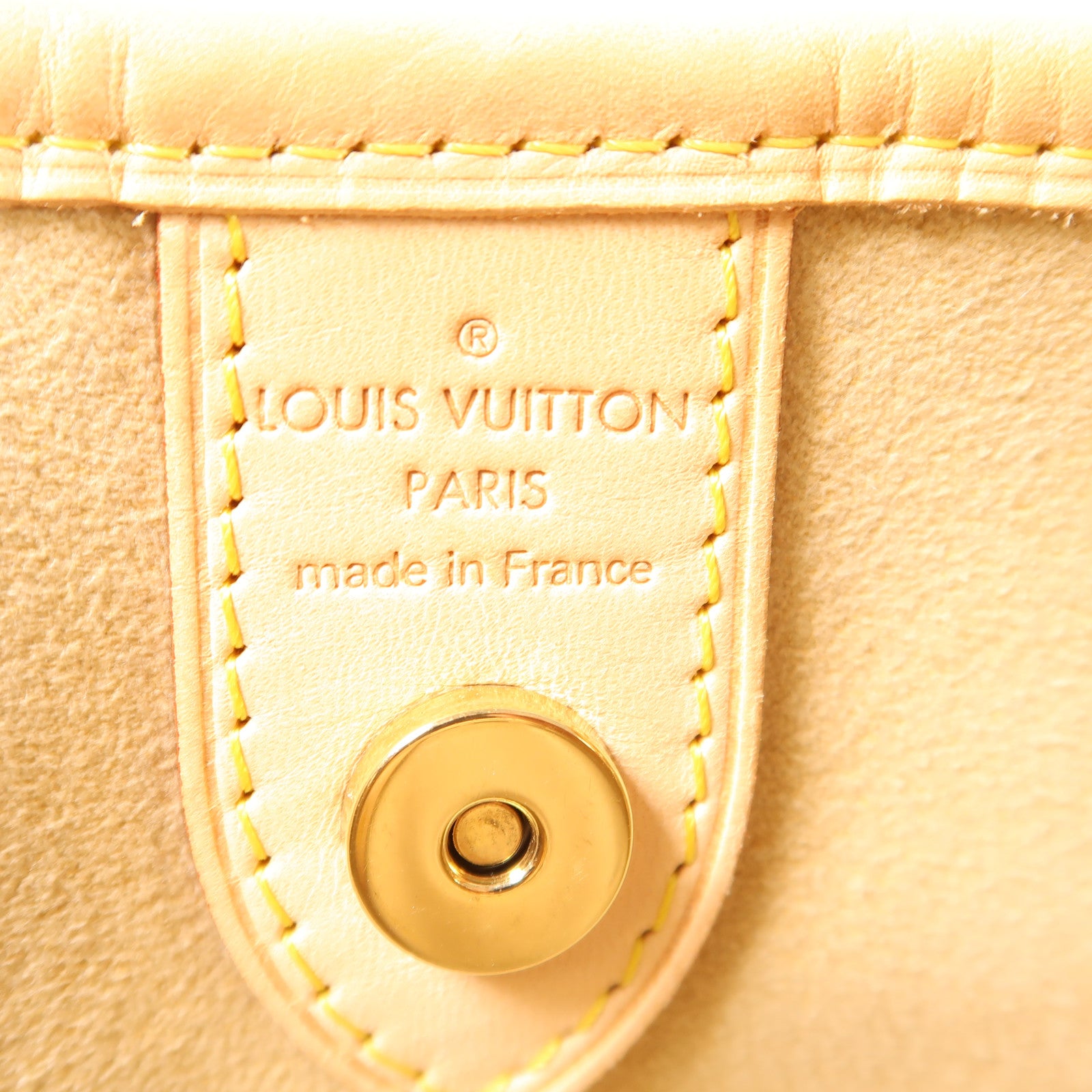 LOUIS VUITTON Monogram Galliera PM金扣肩背袋啡色