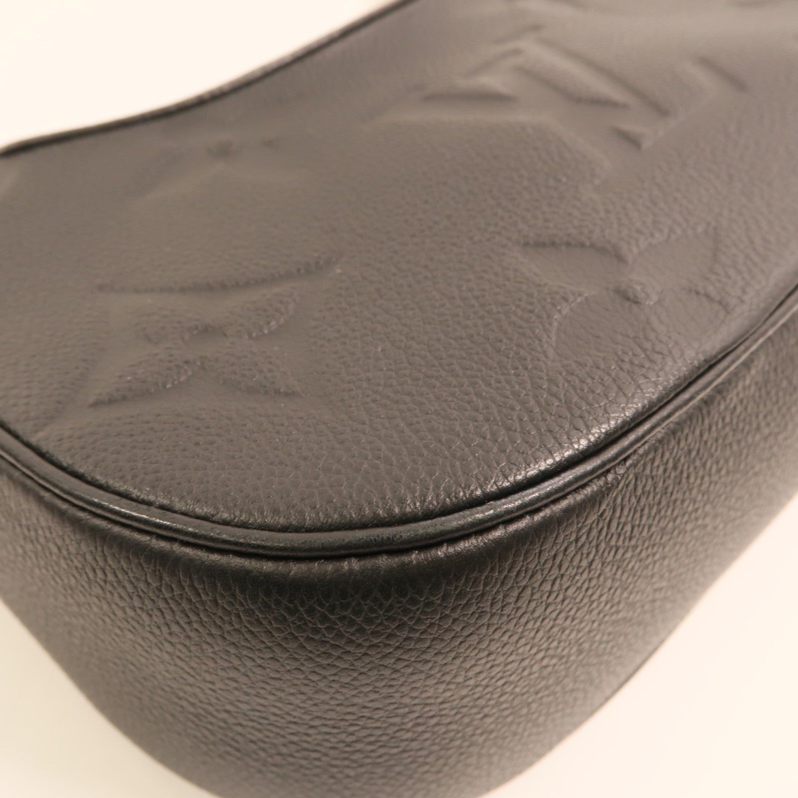 LOUIS VUITTON Monogram Empreinte Bagatelle金扣手挽肩背兩用袋