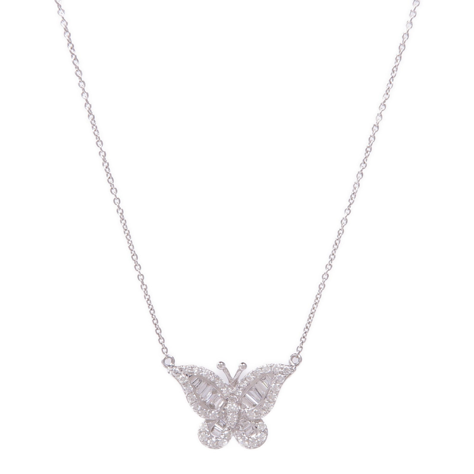 JEWELRY 18K白金Diamond Necklace鑽石項鍊