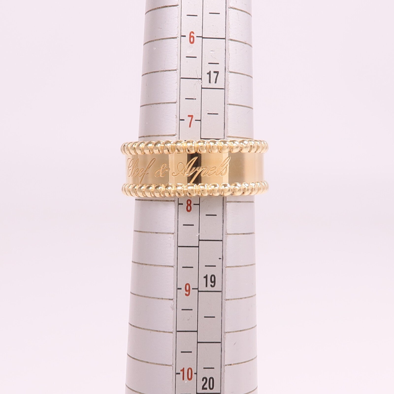 Van Cleef & Arpels 18K玫瑰金Perlee Signature戒指