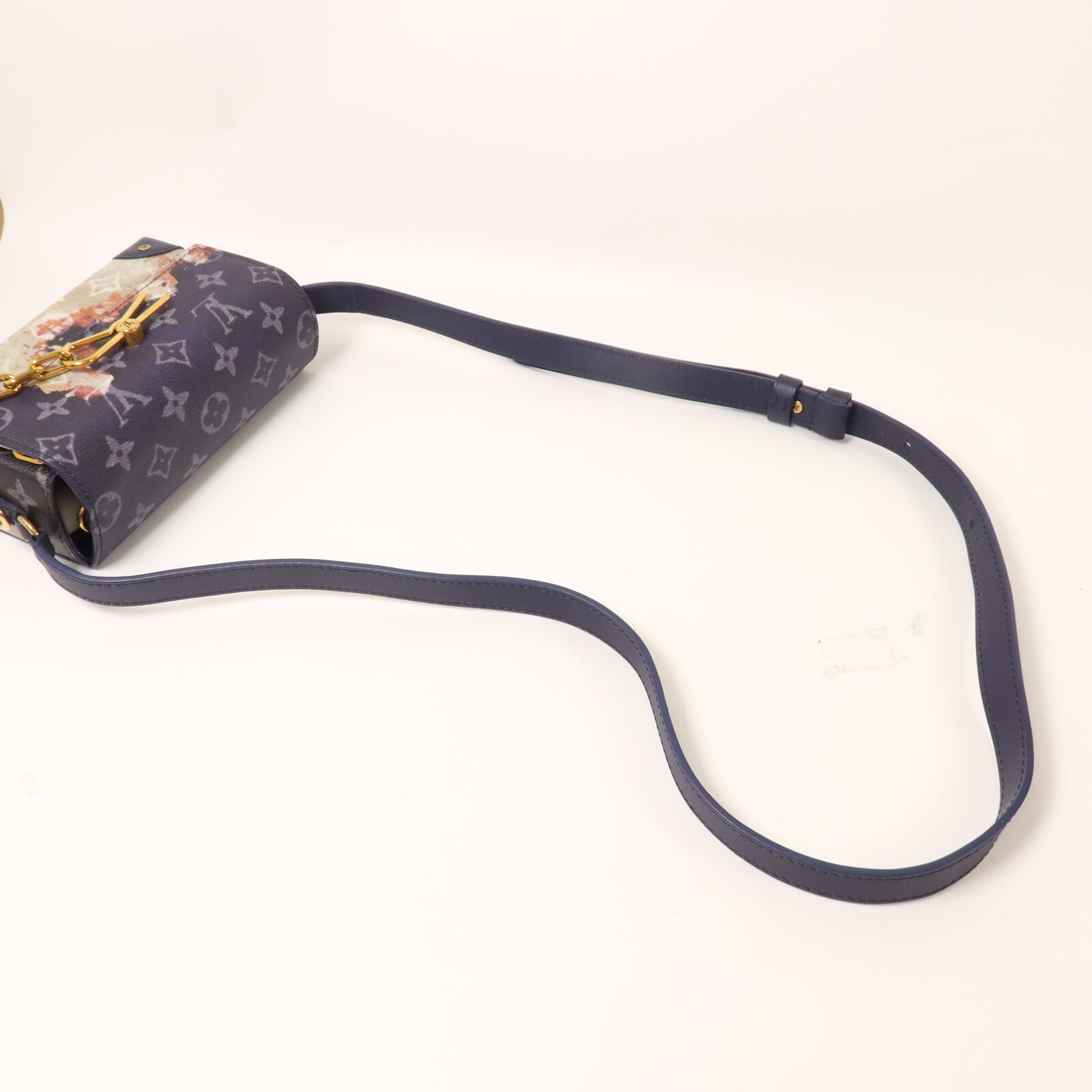 LOUIS VUITTON Monogram Bleach Steamer Wearable肩背袋