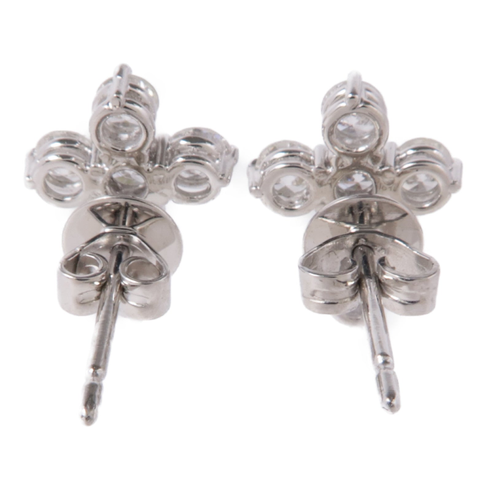 JEWELRY 18K白金Diamond Earrings鑽石耳環