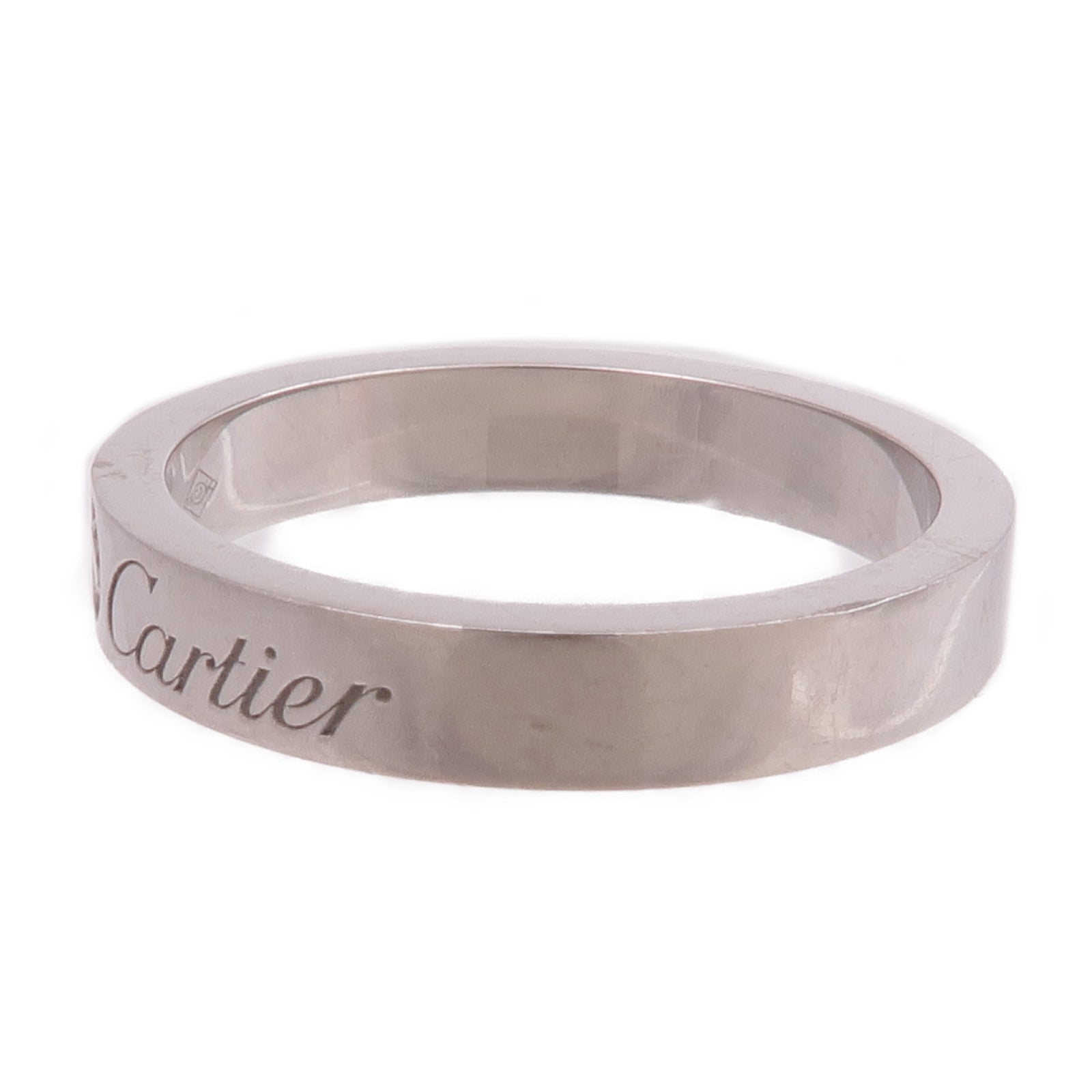 CARTIER 【激減優惠】PT950鉑金Love Wedding Ring鑽石戒指Cartier#47/US#4