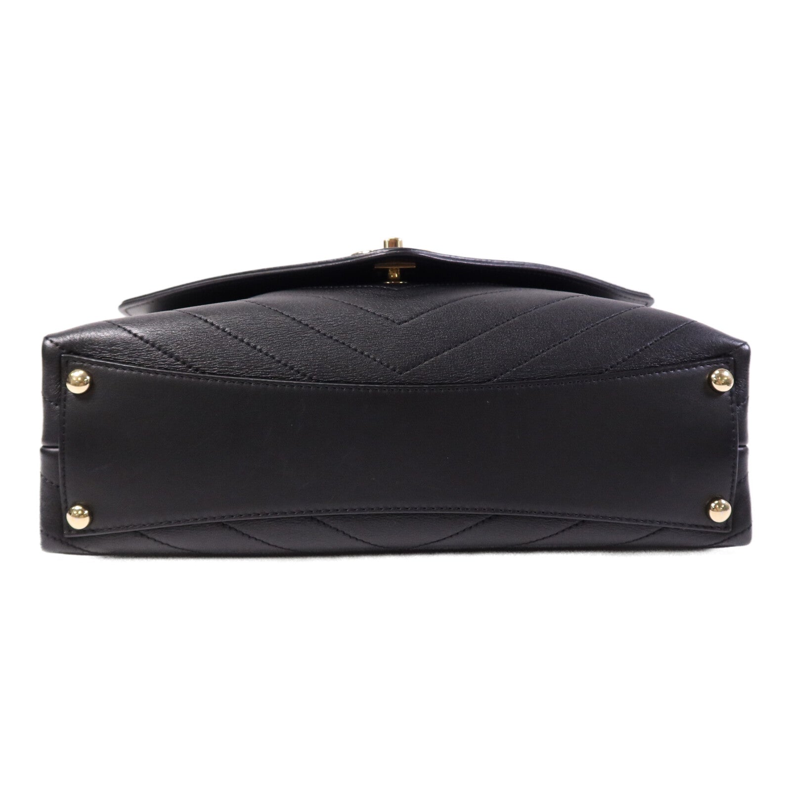 CHANEL 【激減優惠】牛皮皮革Shoulder Bag金扣鏈帶手挽肩背兩用袋