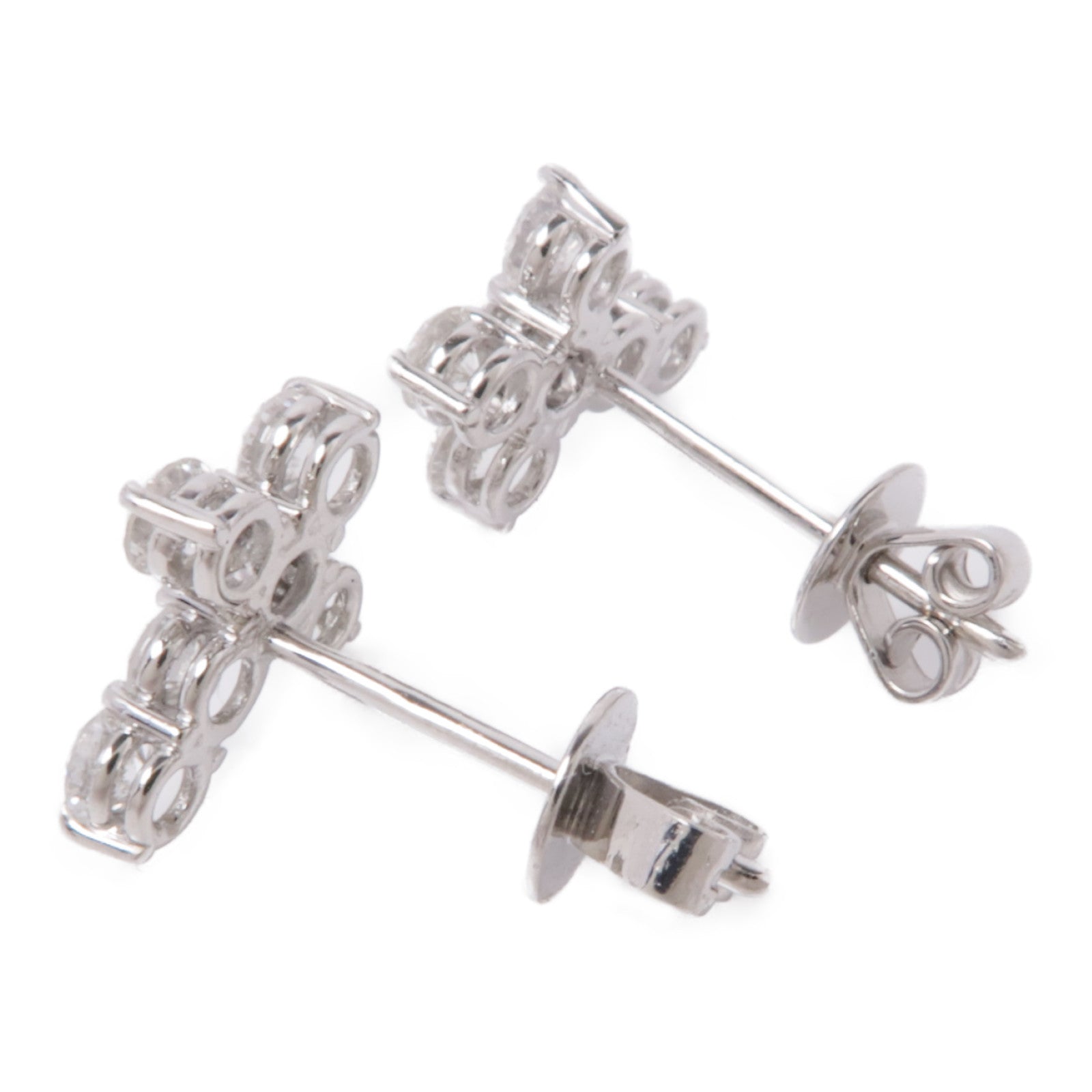 JEWELRY 18K白金Diamond Earrings鑽石耳環