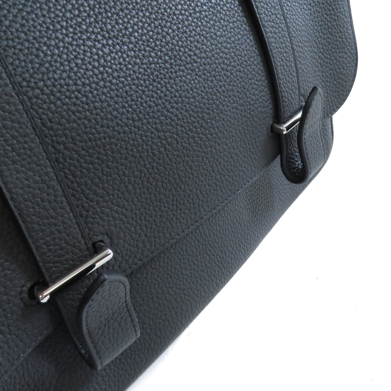 【HERMES】STEVE(スティーブ) MEETING II 35 BAG バッグ HERMES（エルメス）- Steve （スティーブ） size 35 ブラック