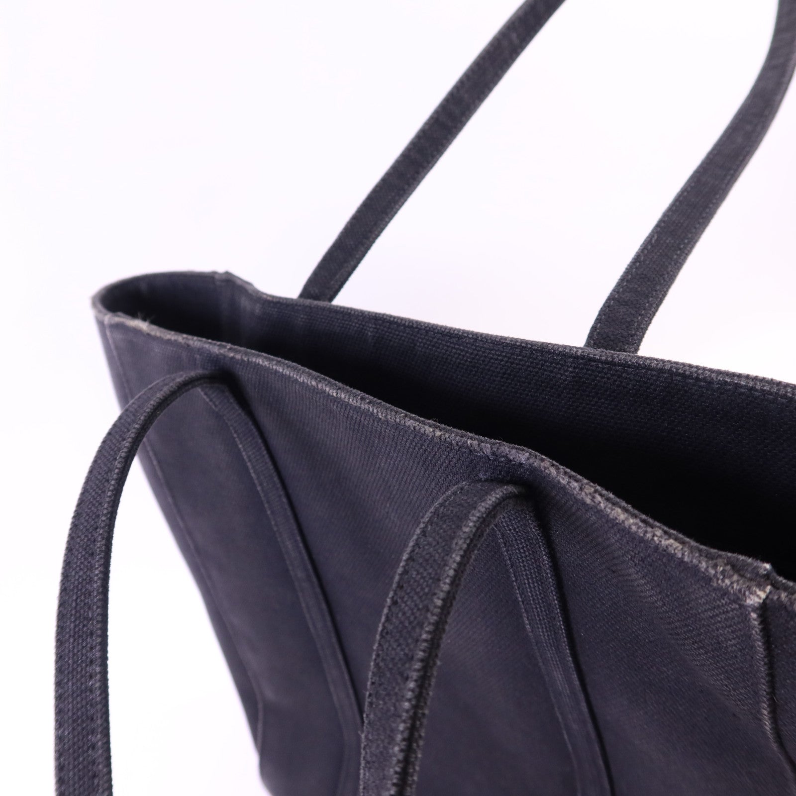 BALENCIAGA 帆布Everyday XS銀扣手挽肩背兩用袋