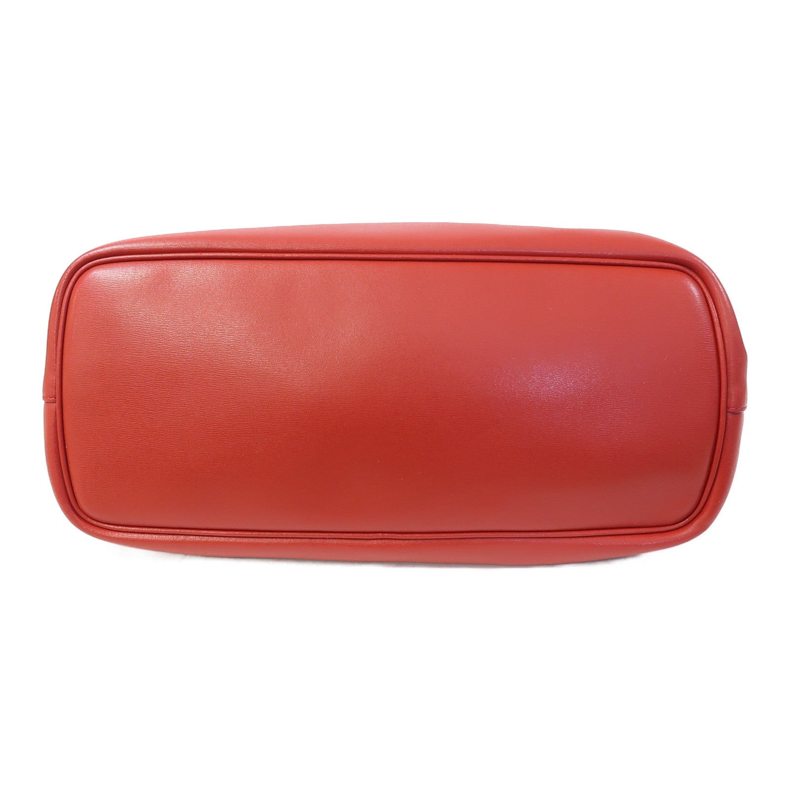 Salvatore Ferragamo 牛皮皮革Tote Bag金扣肩背袋紅色